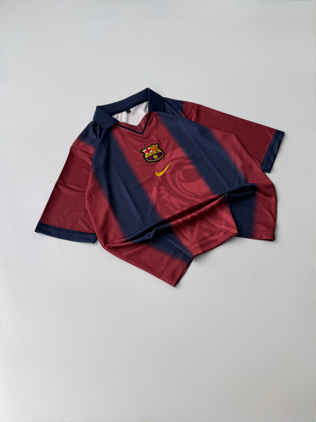TRAVIS SCOTT X BARCELONA RETRO 2000/01 SPECIAL HOME KIT EMBROIDERY FIVE SLEEVE