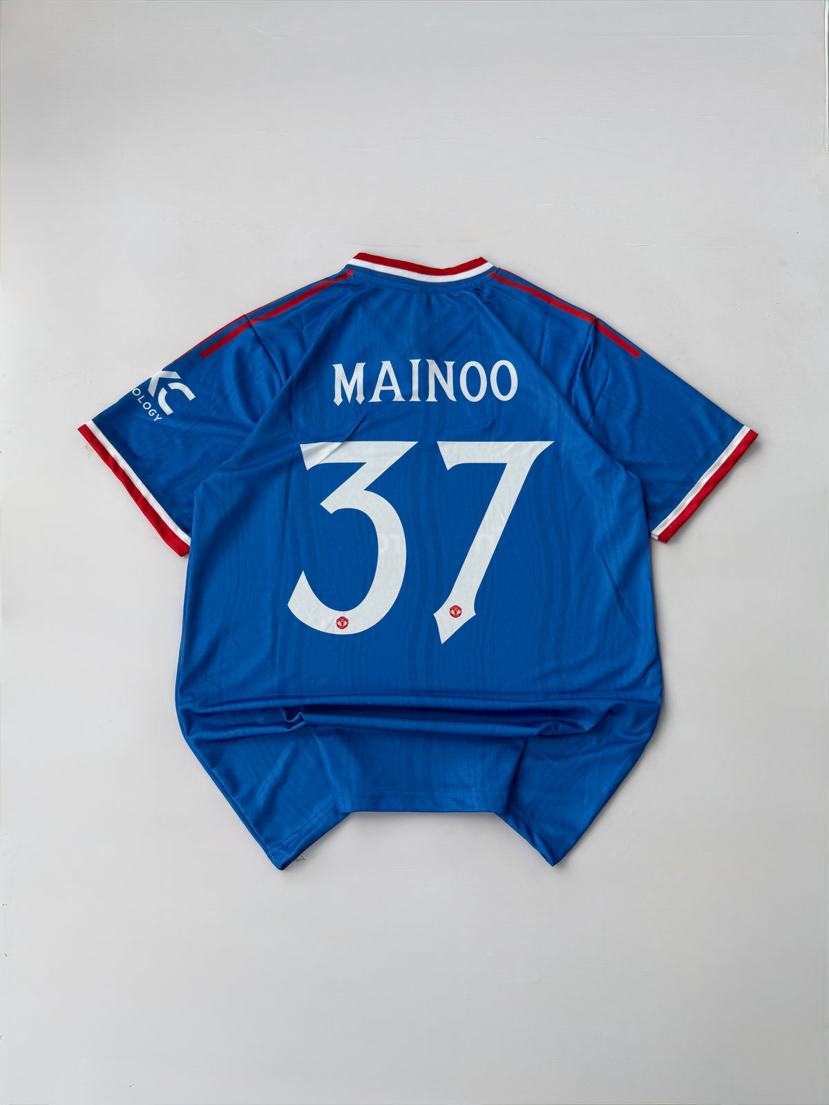 MAINOO 37 MANCHESTER UNITED 2026/27 AWAY KIT 3D SILICON HEAT PRINTED LOGO