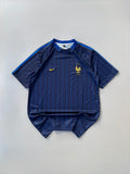 NO NAME FRANCE VINTAGE STYLE STRIP JERSEY EMBROIDERY