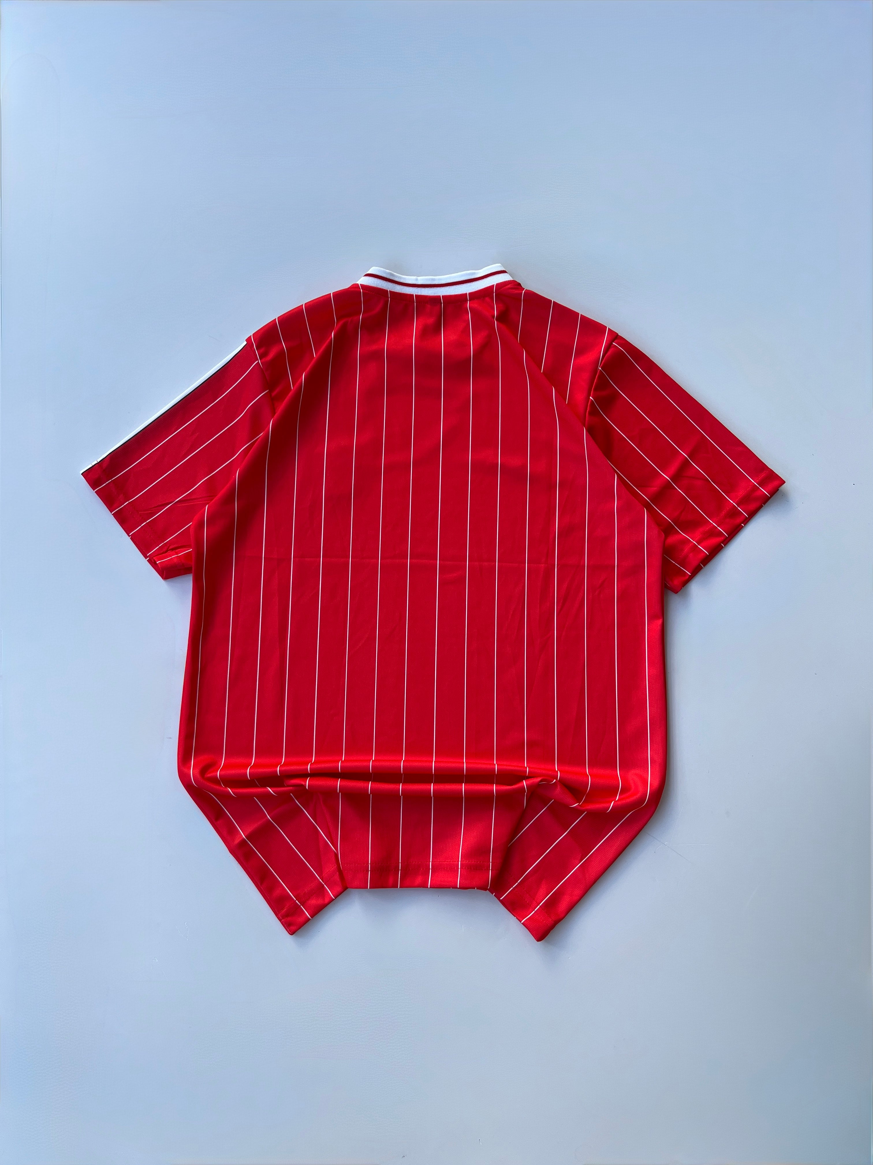 NO NAME ENGLAND VINTAGE STYPE STRIP JERSEY EMBROIDERY