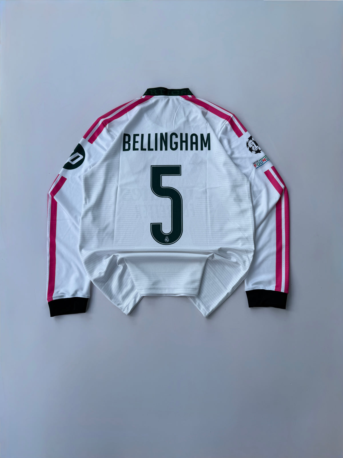 BELLINGHAM 5 REAL MADRID 2026/27 HOME KIT FULL SLEEVE EMBROIDERY