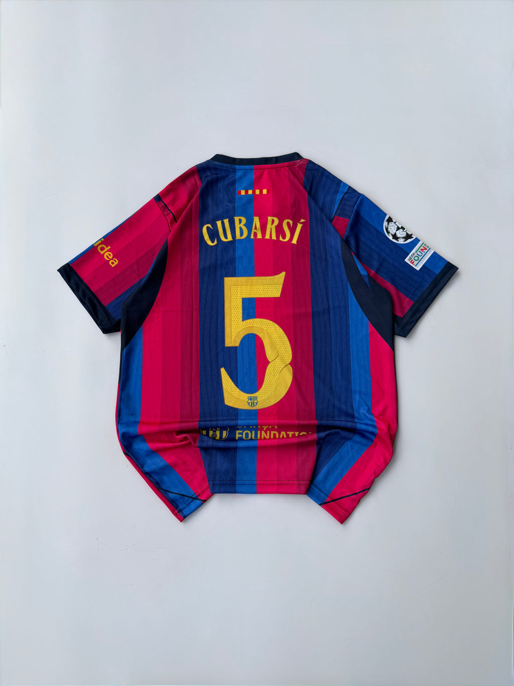 CUBARSI 5 BARCELONA 2026/27 NEW SEASON HOME KIT EMBROIDERY
