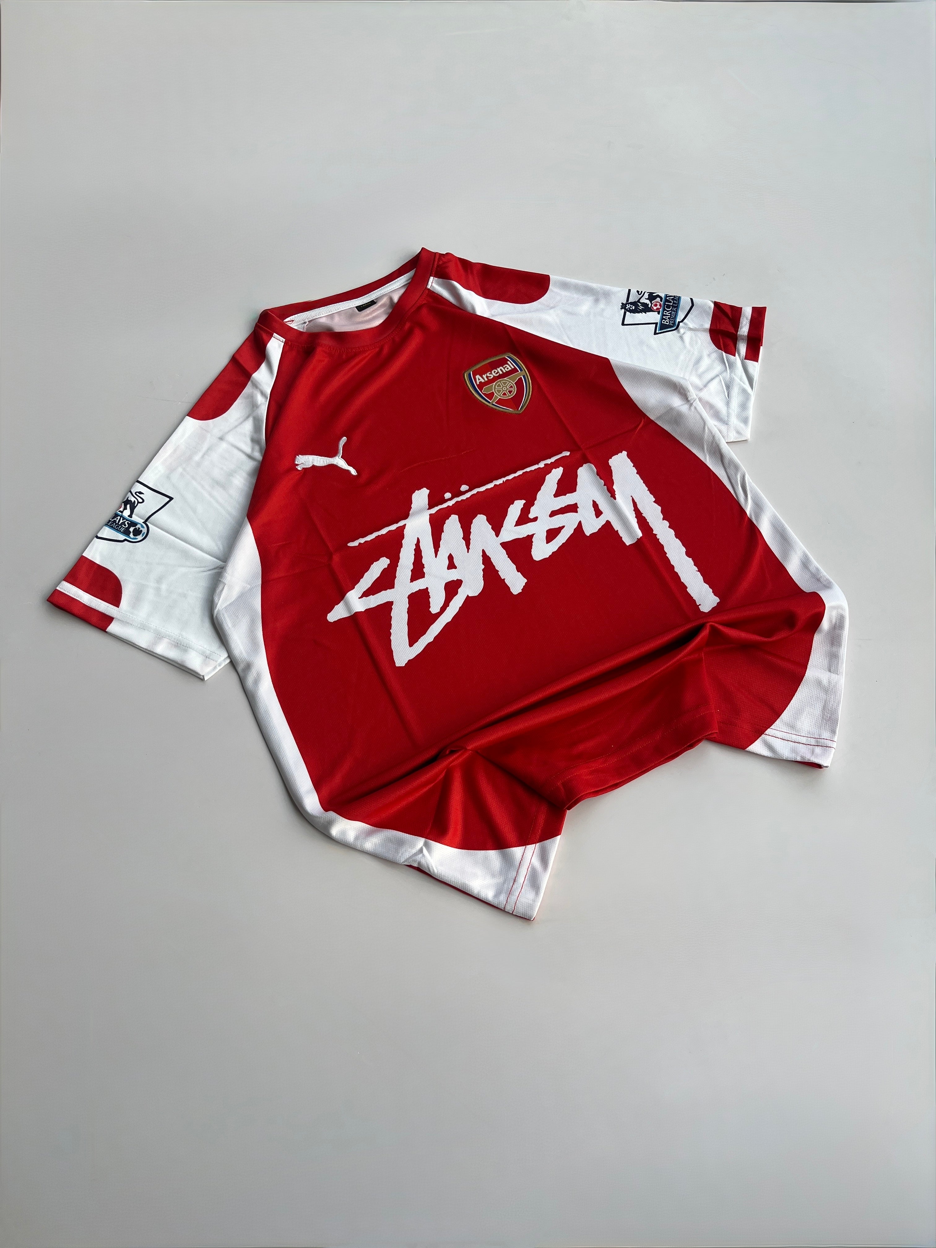 OZIL 11 ARSENAL CUSTOM DESIGNED PUMA EMBROIDERY JERSEY