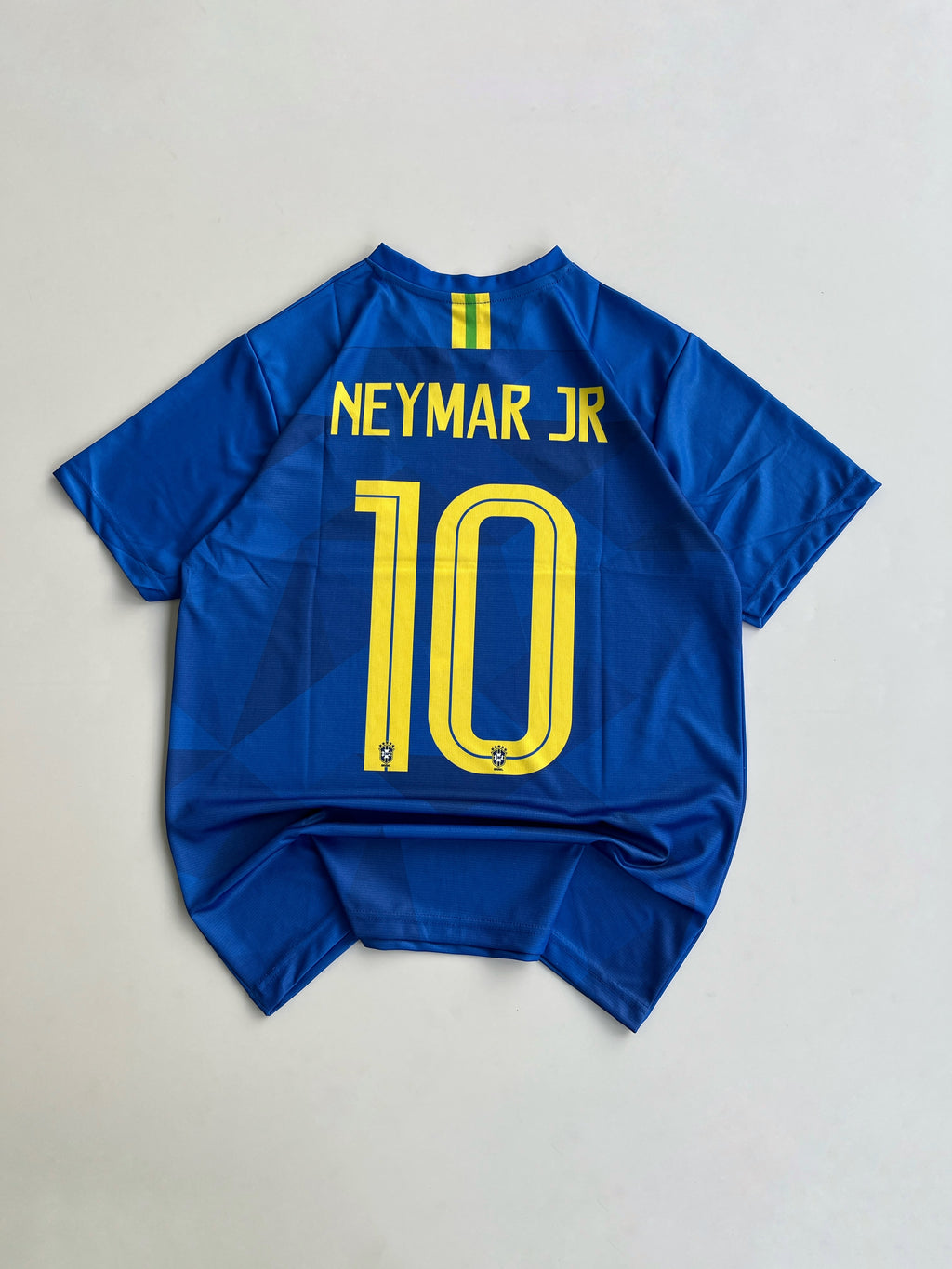 NEYMAR JR 10 BRAZIL 2018/19 AWAY KIT EMBROIDERY