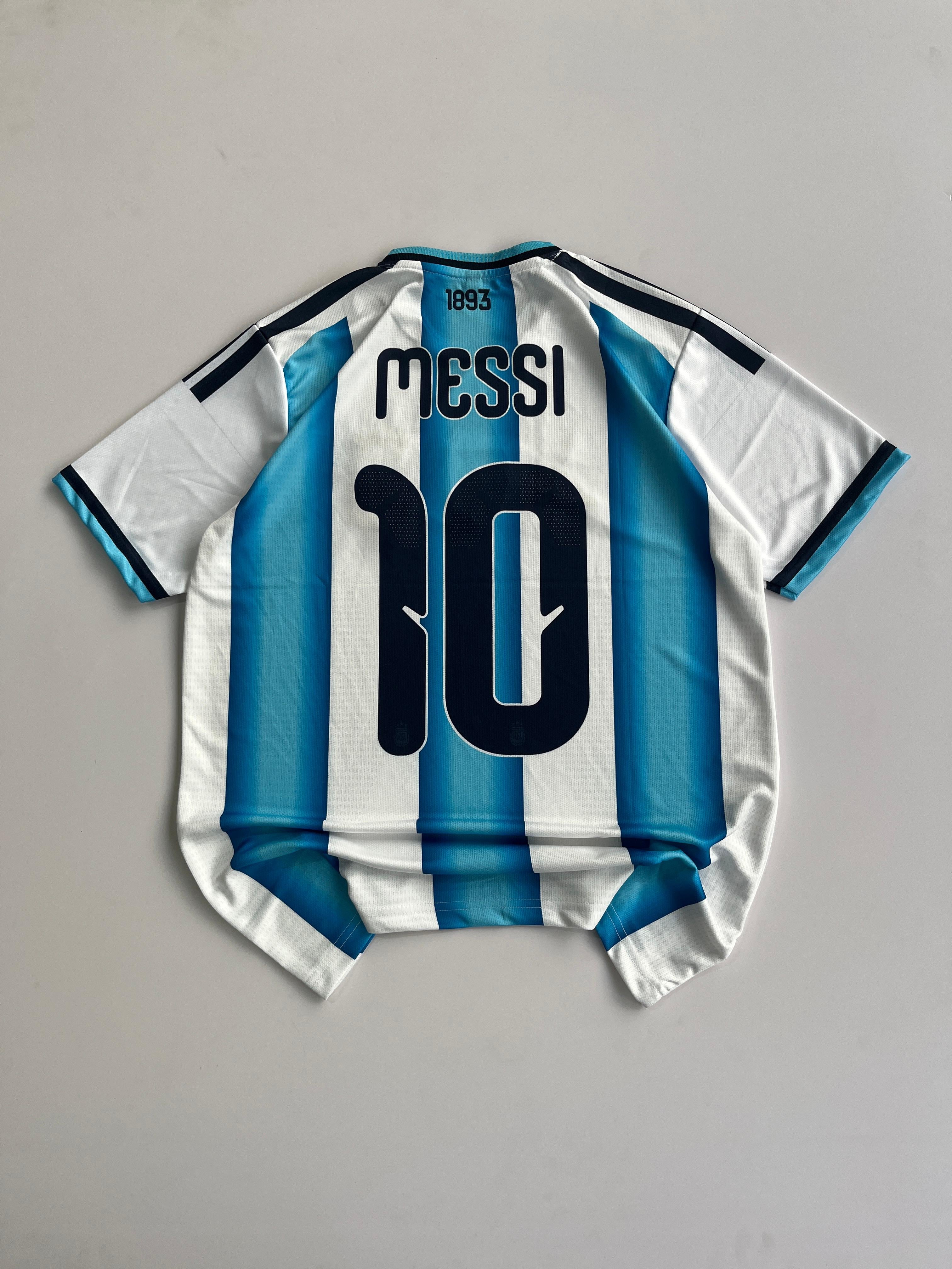 MESSI 10 ARGENTINA 2025/26  HOME KIT EMBROIDERY