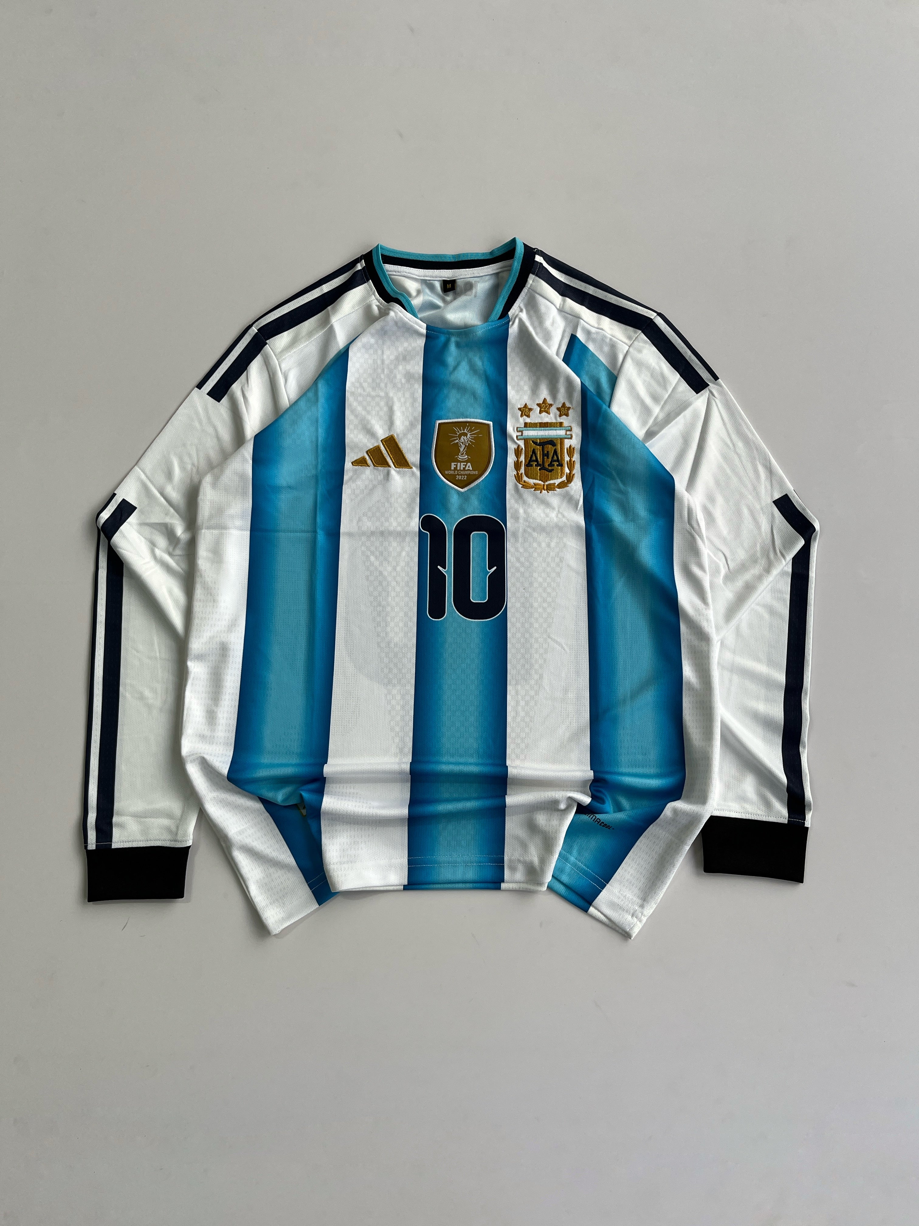 MESSI 10 ARGENTINA 2025/26  HOME KIT EMBROIDERY FULL SLEEVE