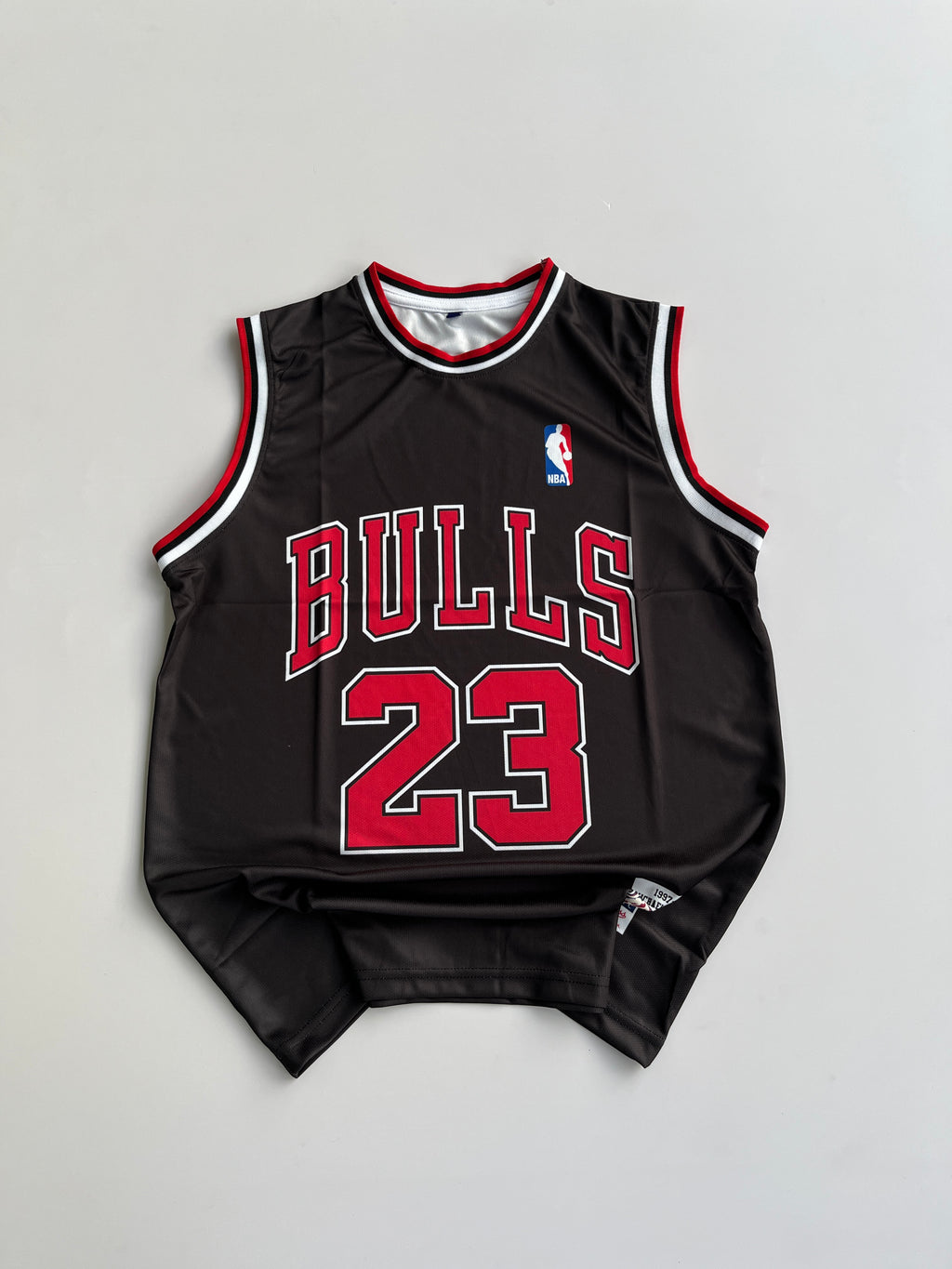JORDAN 23 NBA JERSEY BLACK SLEEVELESS SUBLIMATION