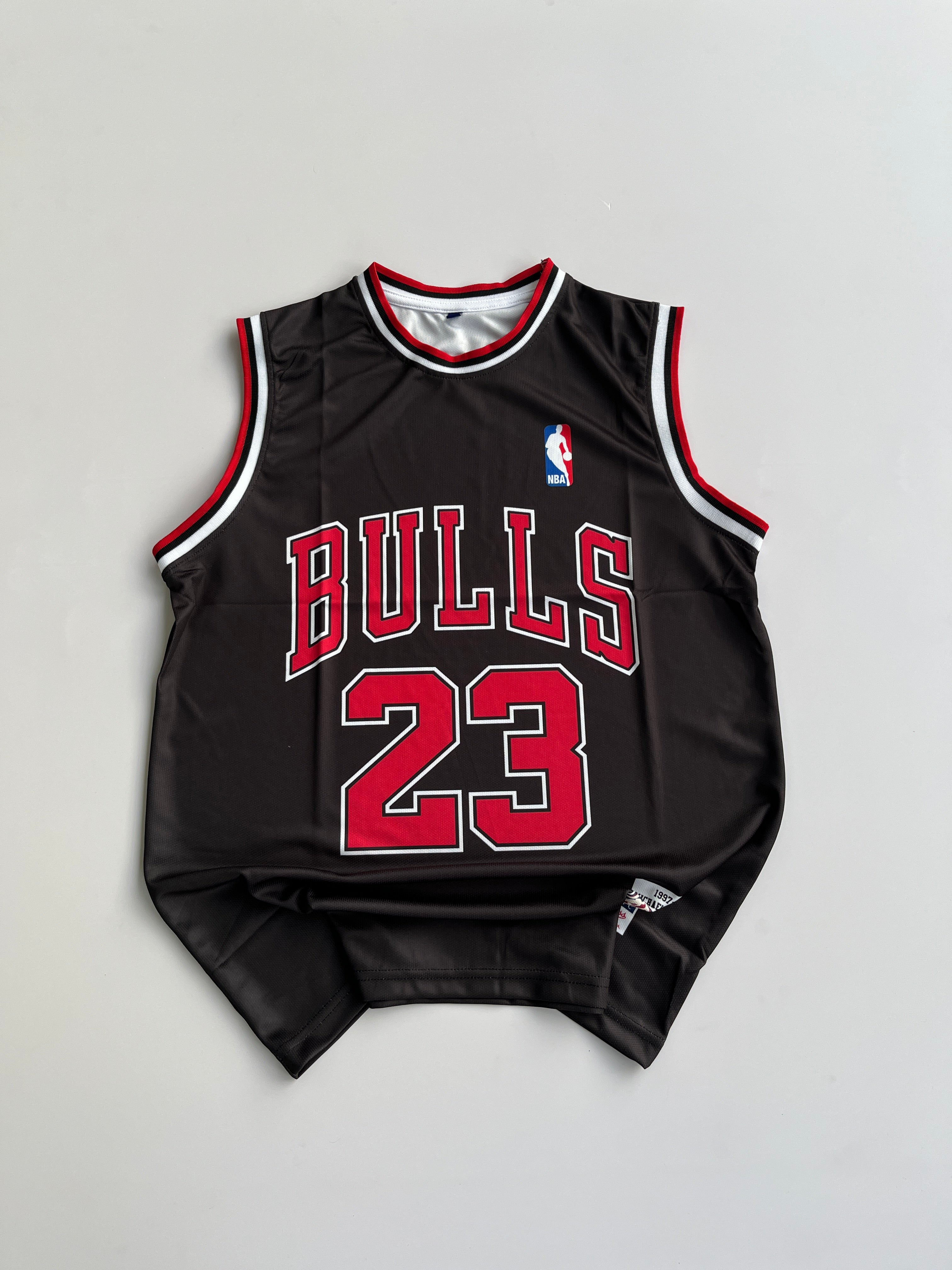 JORDAN 23 NBA JERSEY BLACK SLEEVELESS SUBLIMATION