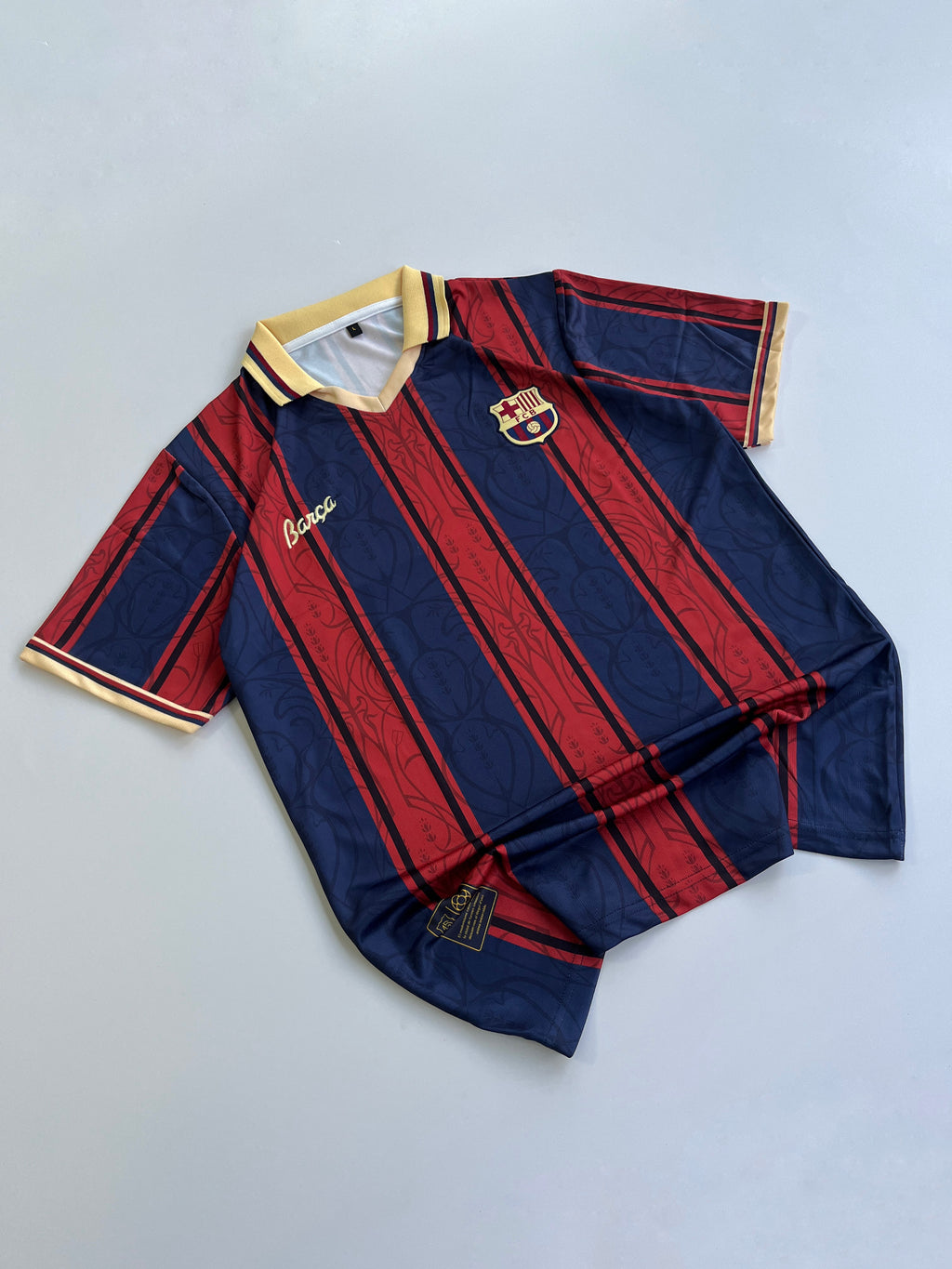 MESSI 10 BARCELONA 125th ANNIVERSARY SPECIAL KIT EMBROIDERY