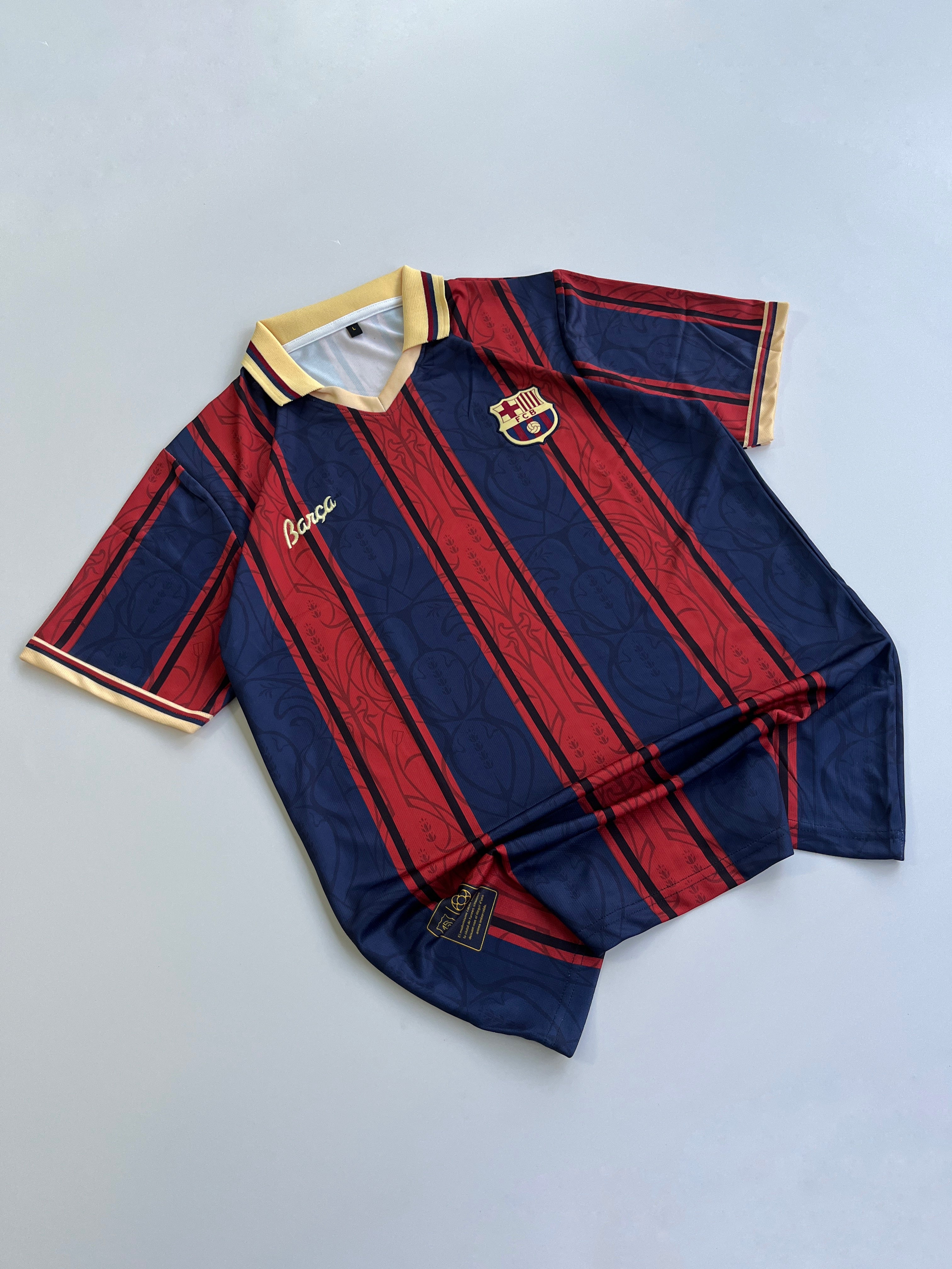 MESSI 10 BARCELONA 125th ANNIVERSARY SPECIAL KIT EMBROIDERY
