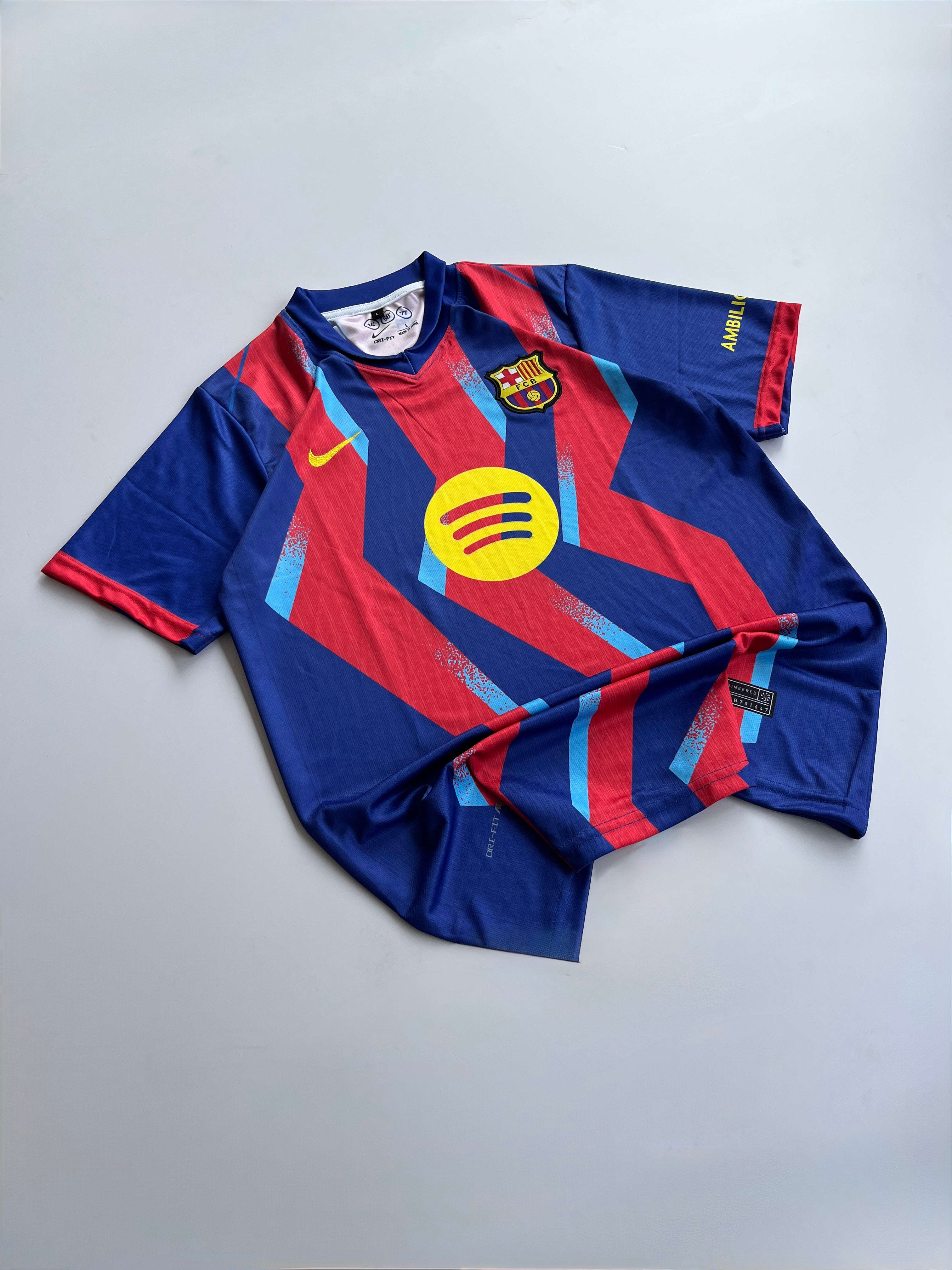 RAPHINHA 11 BARCELONA 2025/26 FOURTH KIT “EL CLASSICO” TRIBUTE EDITION KIT EMBROIDERY