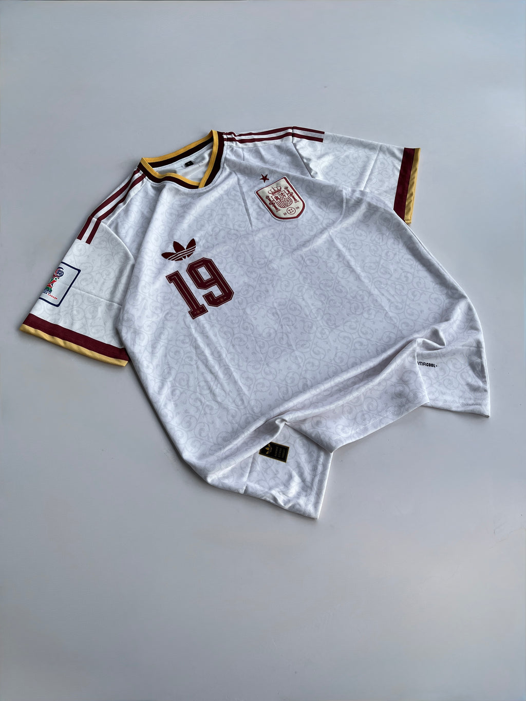 LAMINE YAMAL 19 SPAIN WORLD CUP AWAY KIT 2026
EMBROIDERY