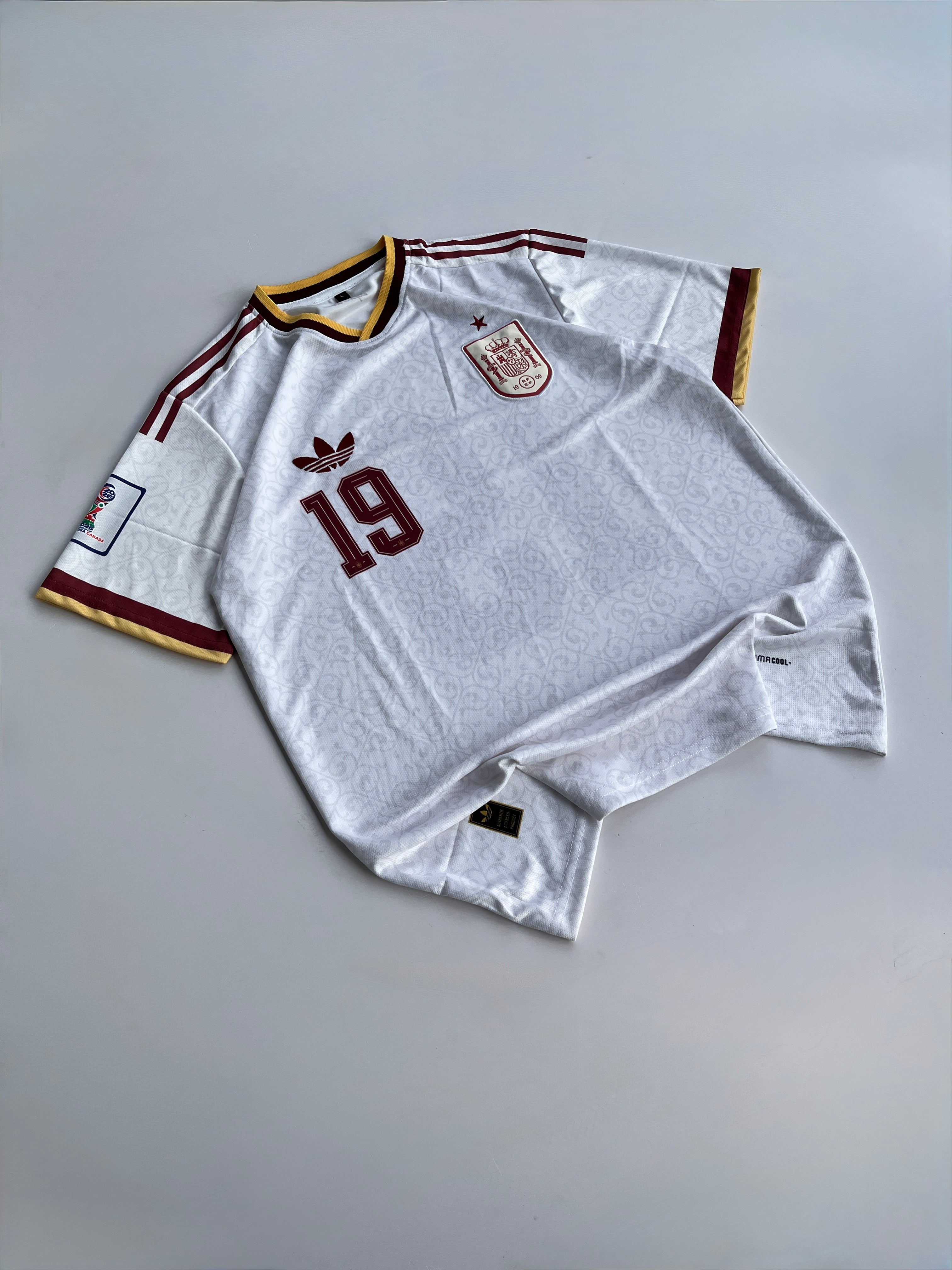 LAMINE YAMAL 19 SPAIN WORLD CUP AWAY KIT 2026
EMBROIDERY