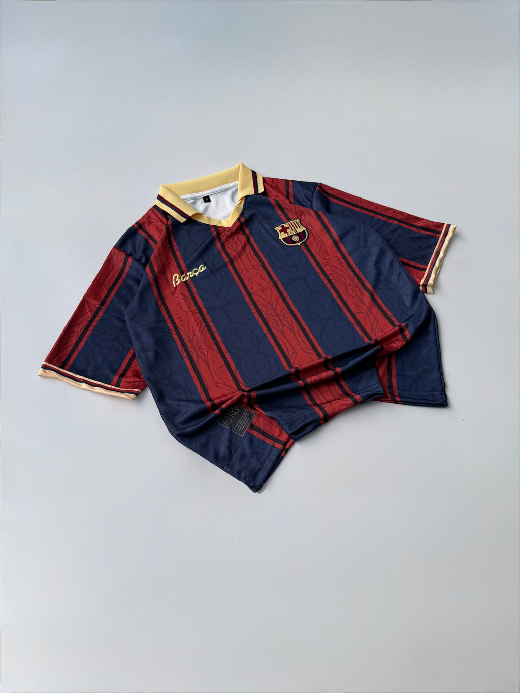 CRUYFF 9 BARCELONA 125th ANNIVERSARY SPECIAL KIT FIVE SLEEVE EMBROIDERY