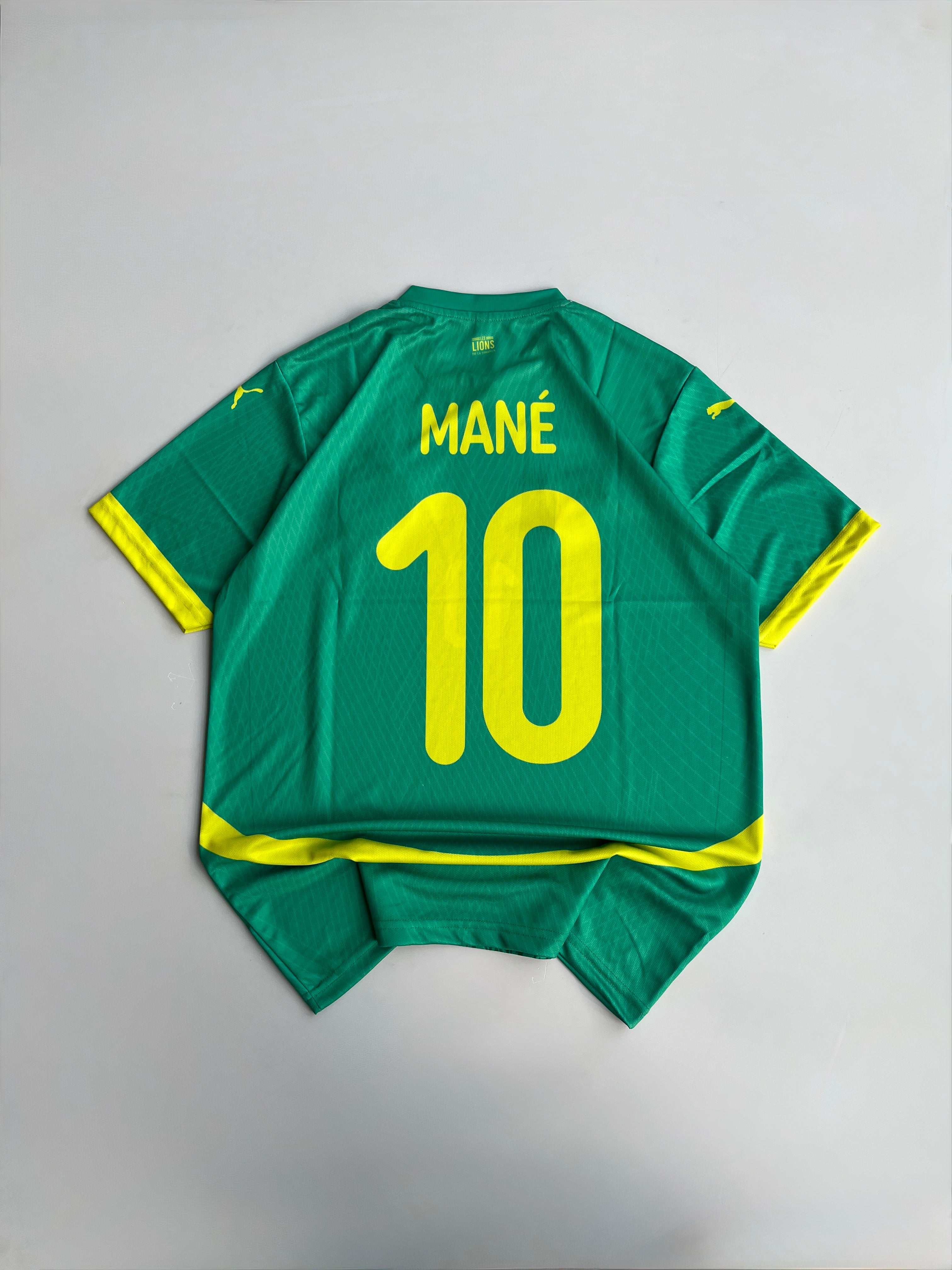 SADIO MANE 10 SENEGEL 2025 MENS AWAY KIT EMBROIDERY