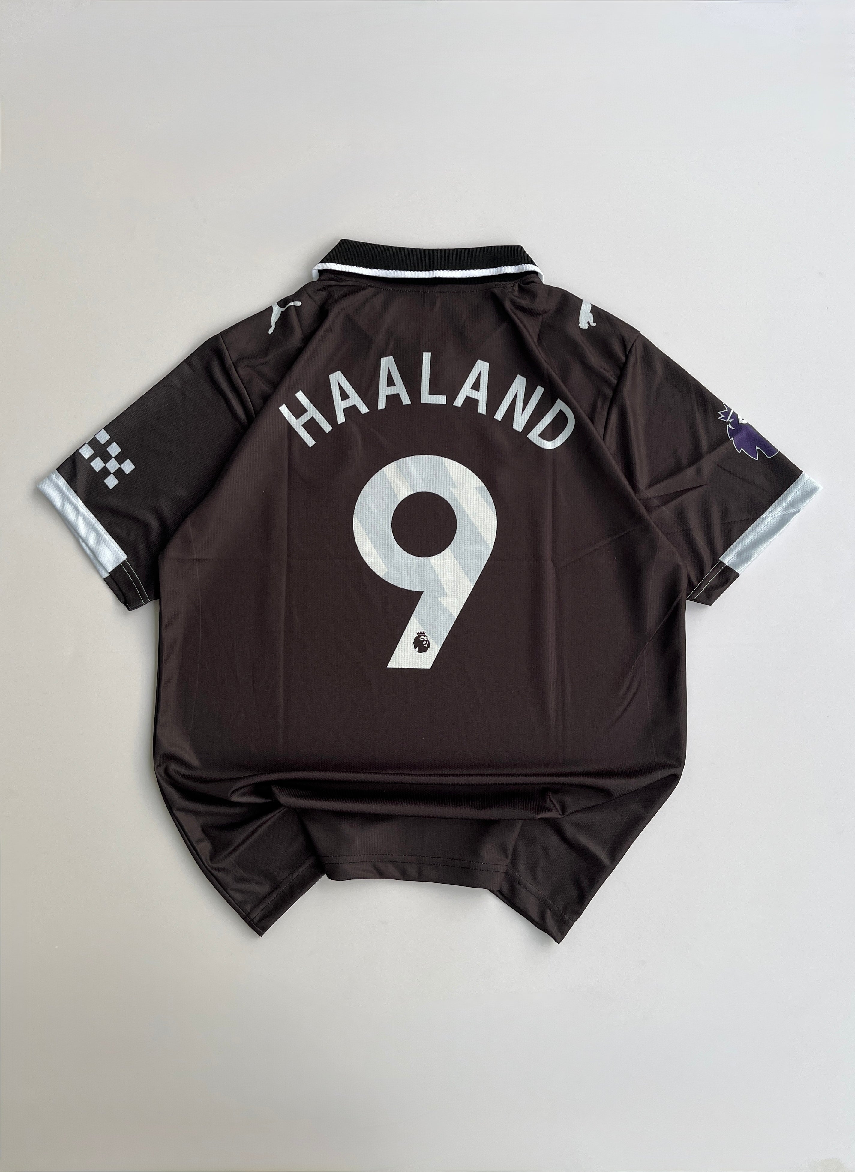 HAALAND 9 MANCHESTER CITY 2025/26 NEW SEASON AWAY KIT EMBROIDERY