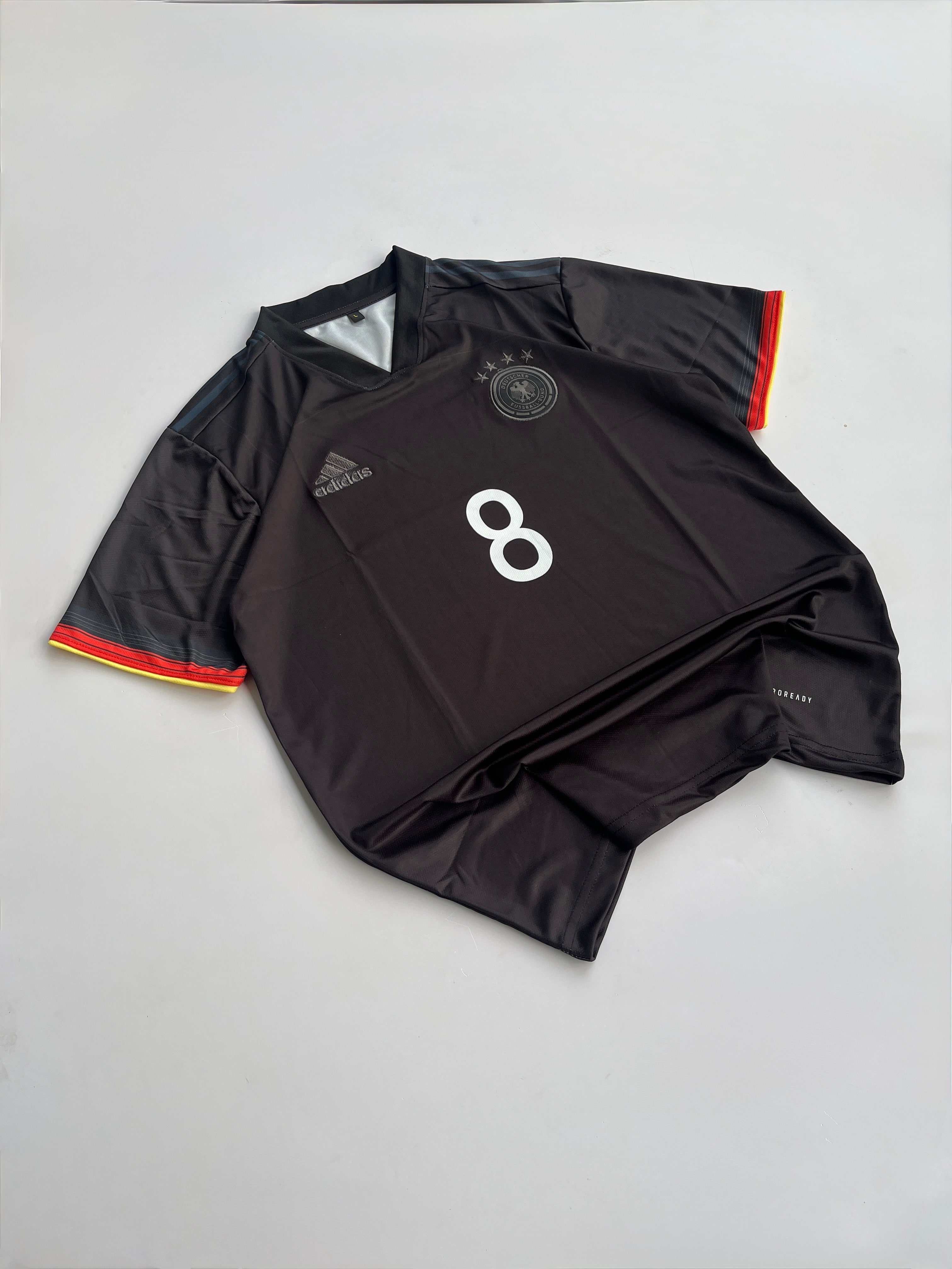 TONI KROOS 8 GERMANY 2020/21 AWAY KIT EMBROIDERY