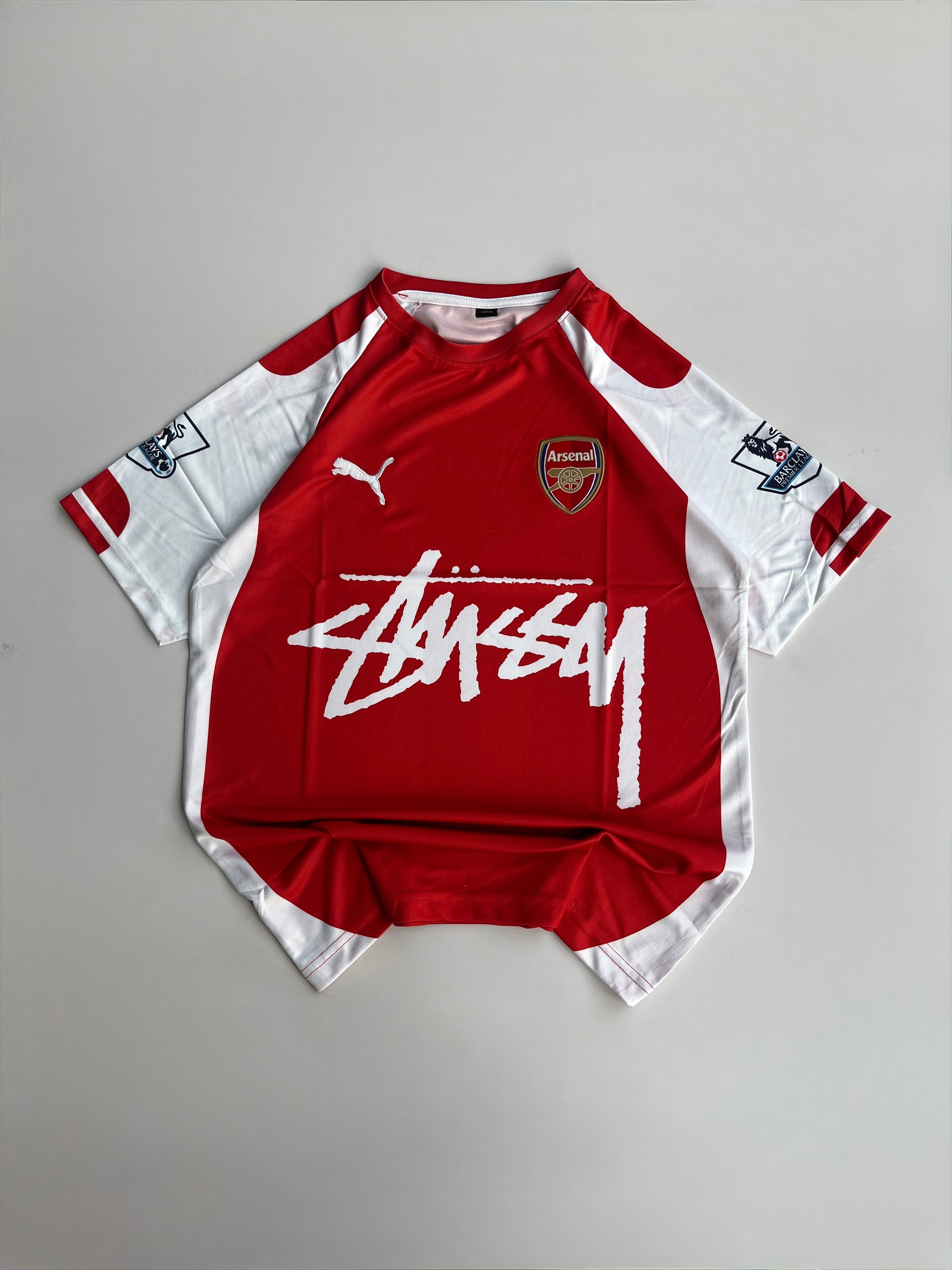 OZIL 11 ARSENAL CUSTOM DESIGNED PUMA EMBROIDERY JERSEY