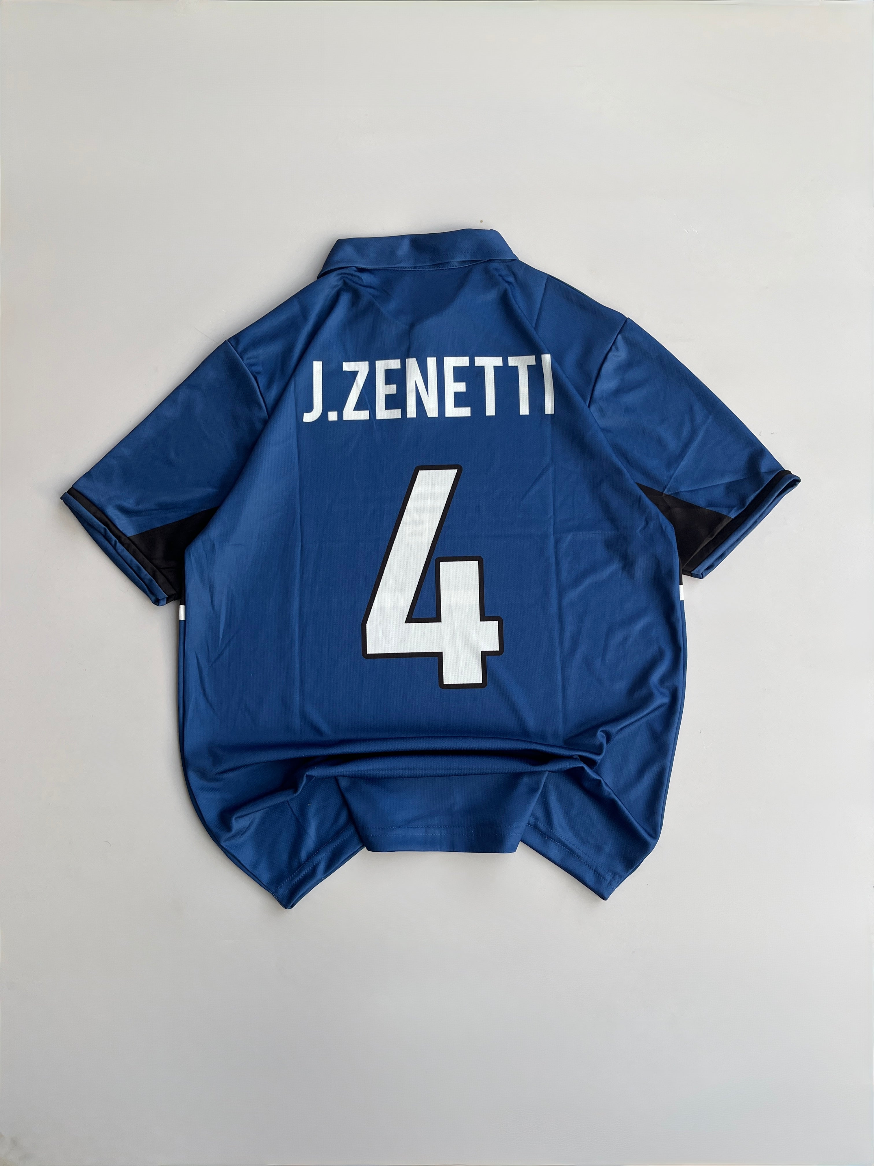 J.ZENETTI 4 INTERMILAN 1998/99 THIRD KIT RETRO EMBROIDERY
