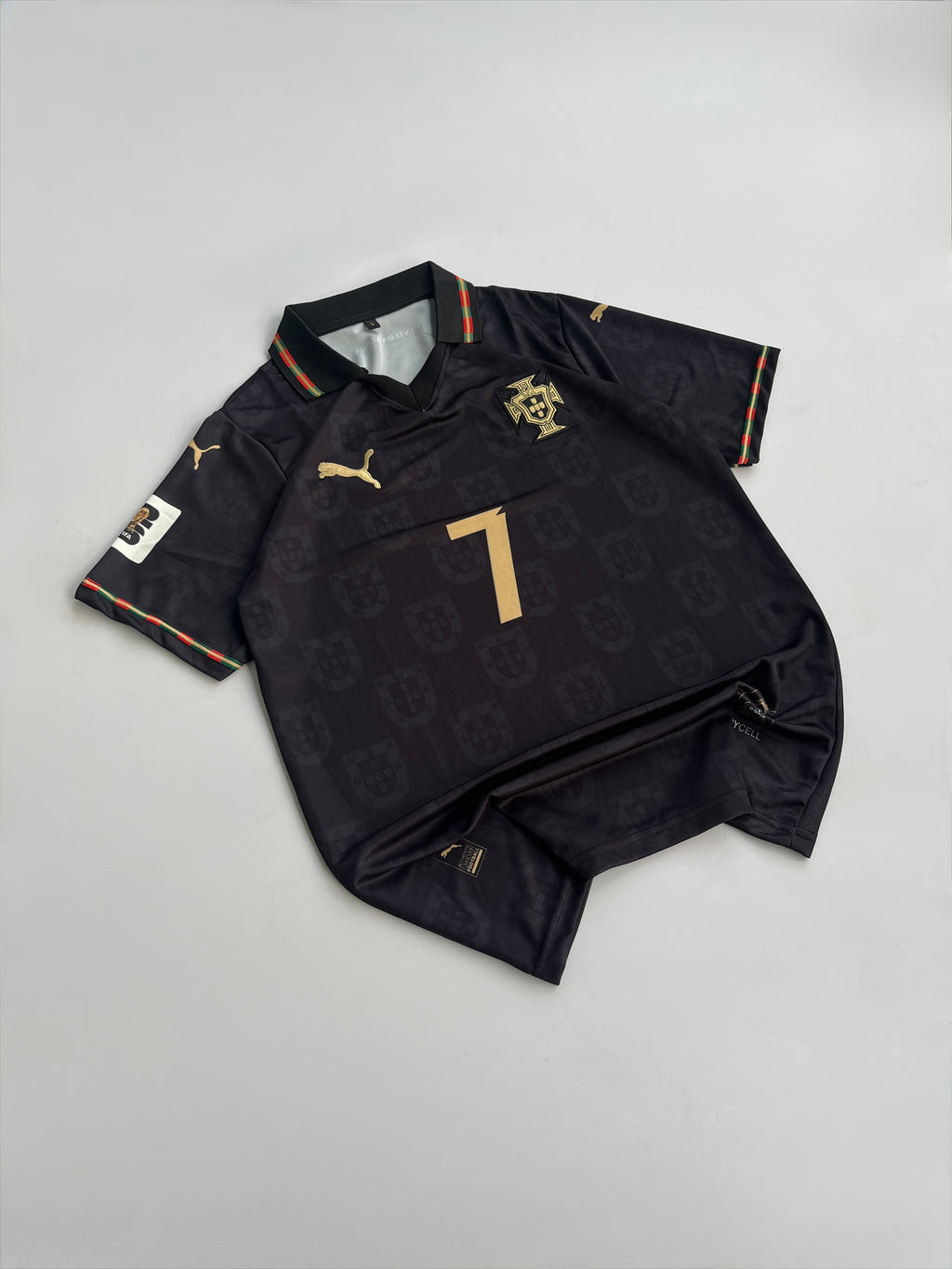 RONALDO 7 PORTUGAL 2025/26 KIT EMBROIDERY POLO