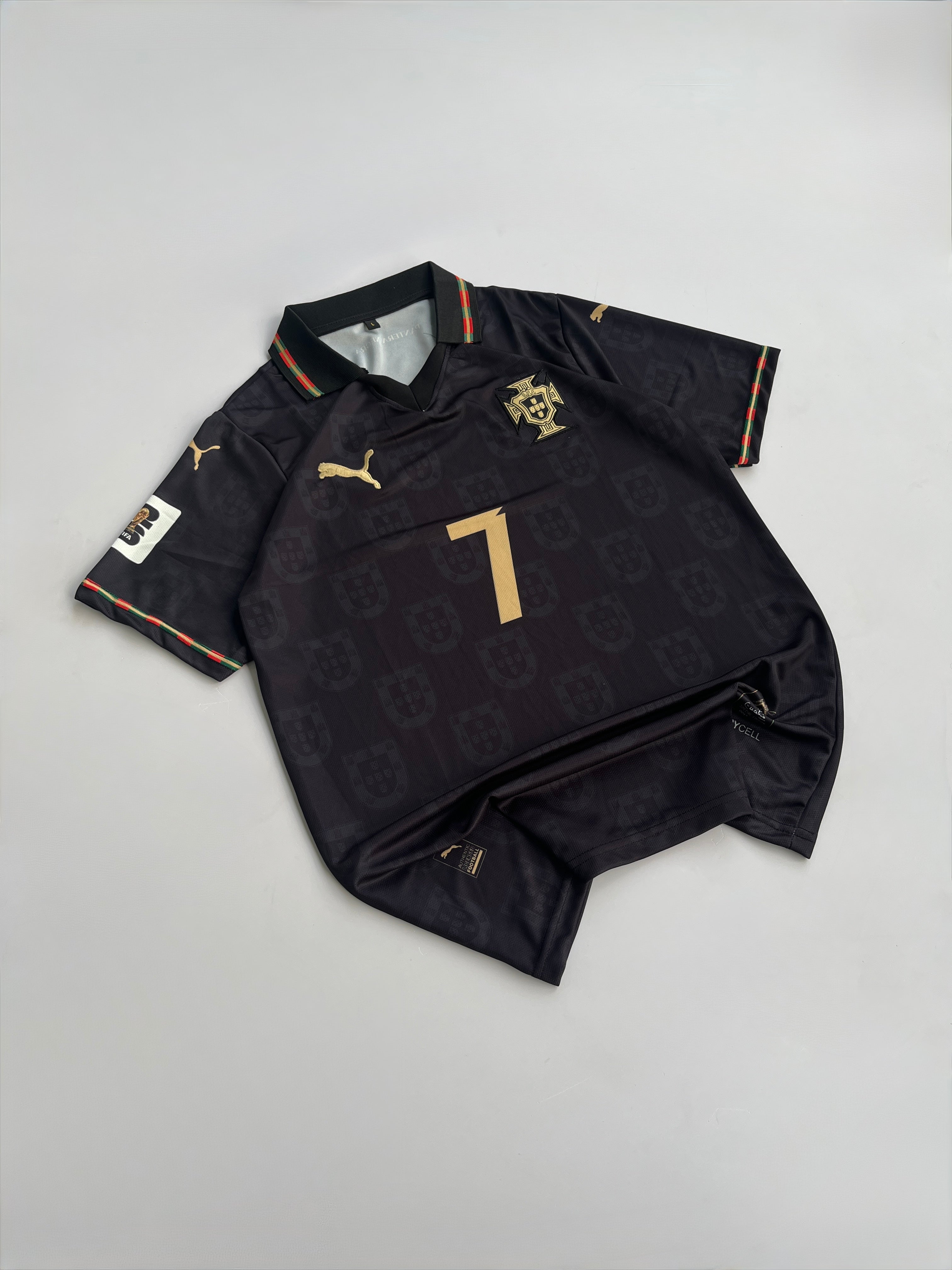 RONALDO 7 PORTUGAL 2025/26 KIT EMBROIDERY POLO
