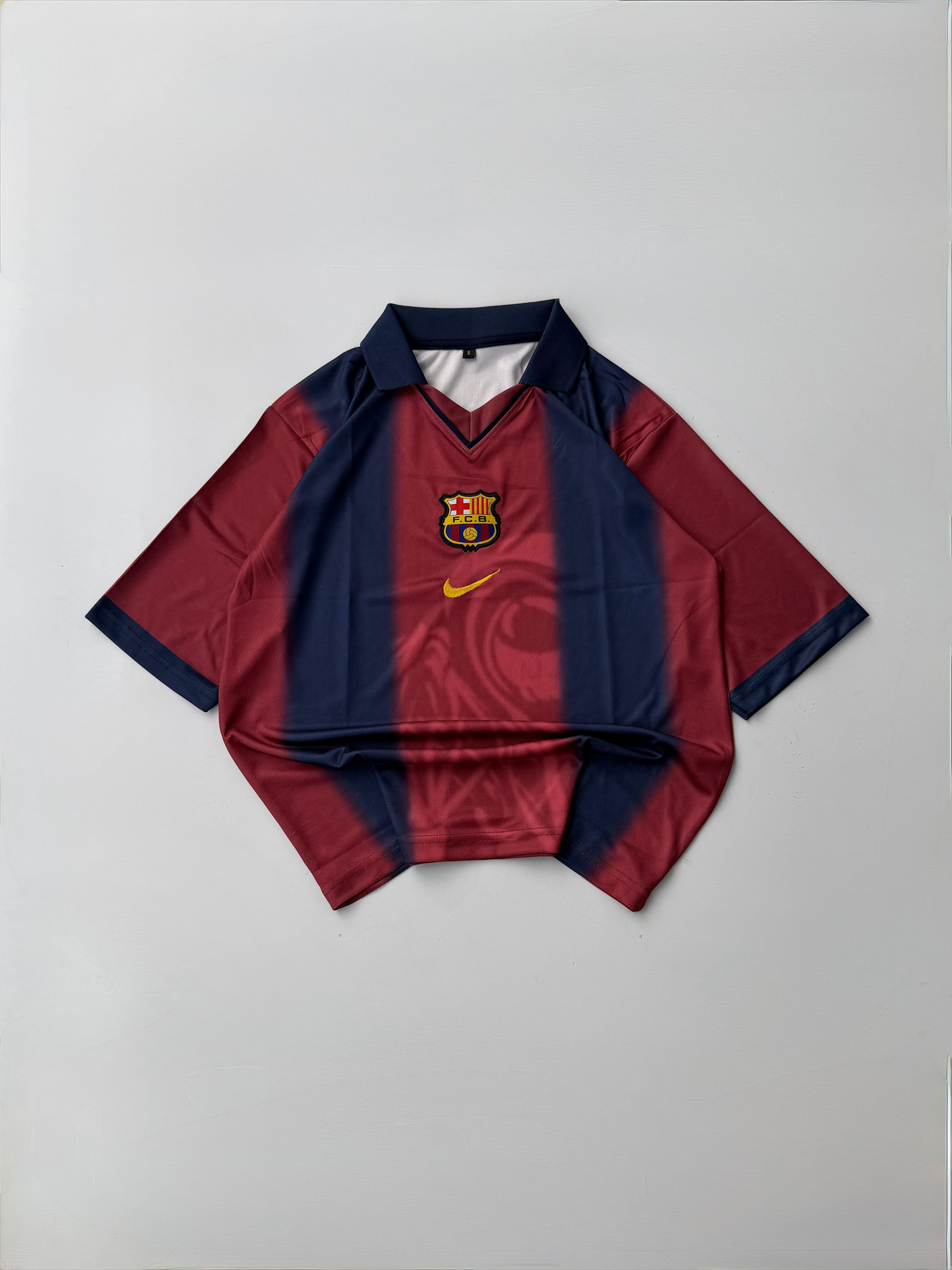 TRAVIS SCOTT X BARCELONA RETRO 2000/01 SPECIAL HOME KIT EMBROIDERY FIVE SLEEVE