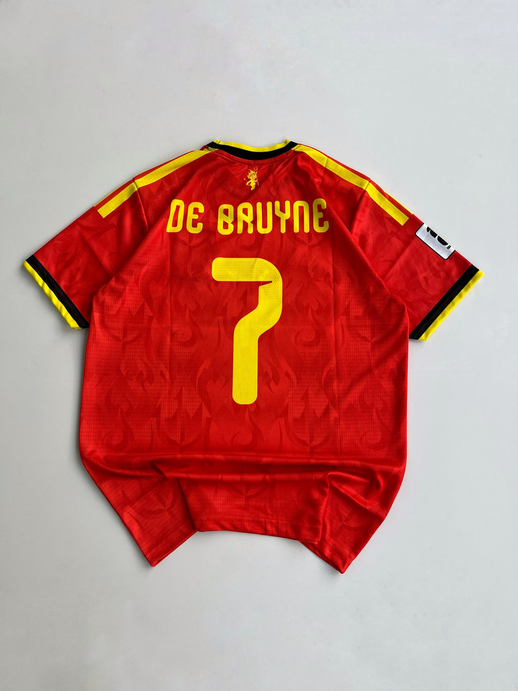 DE BRUYNE 7 BELGIAM 2026 WORLDCUP HOME KIT  EMBROIDERY