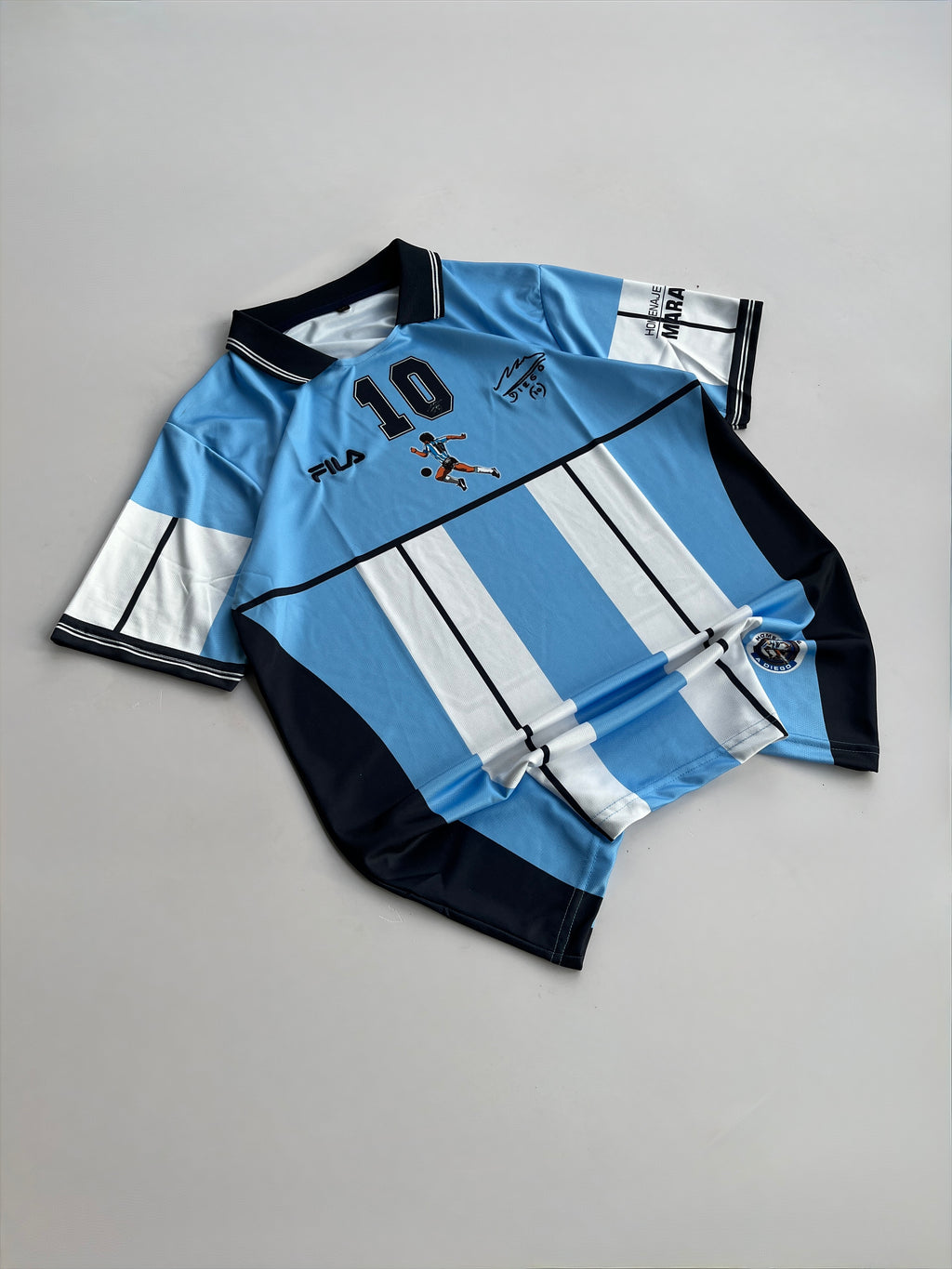 MARADONA 10 2001 ARGENTINA “TESTIMONIAL JERSEY