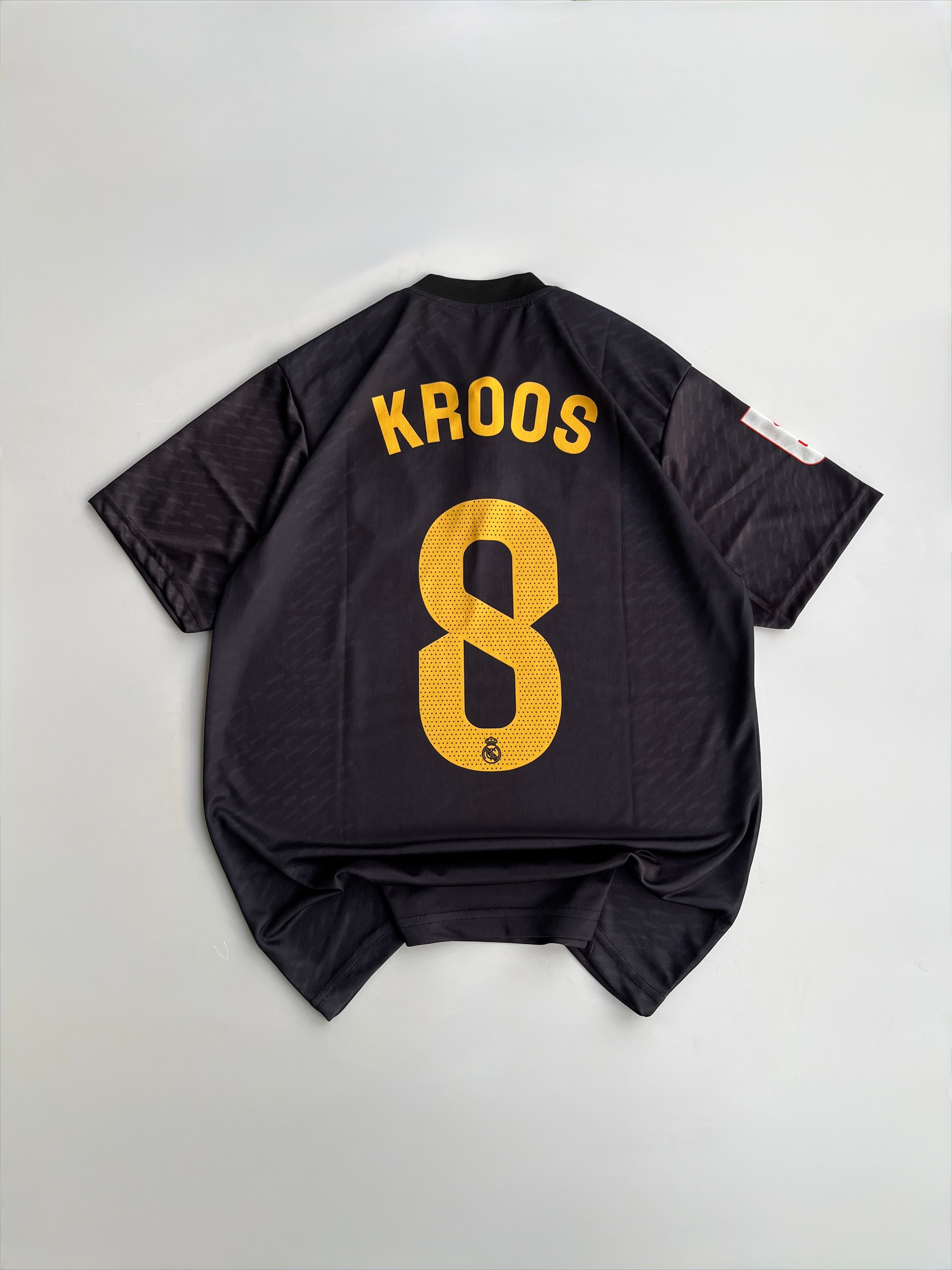 TONI KROOS 8 REALMADRID 2023/24 THIRD KIT EMBROIDERY