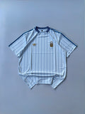 NO NAME ARGENTINA VINTAGE STYLE STRIP JERSEY EMBROIDERY