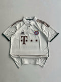 MULLER 25 BAYERN MUNICH 2013/14 AWAY KIT EMBROIDERY POLO
