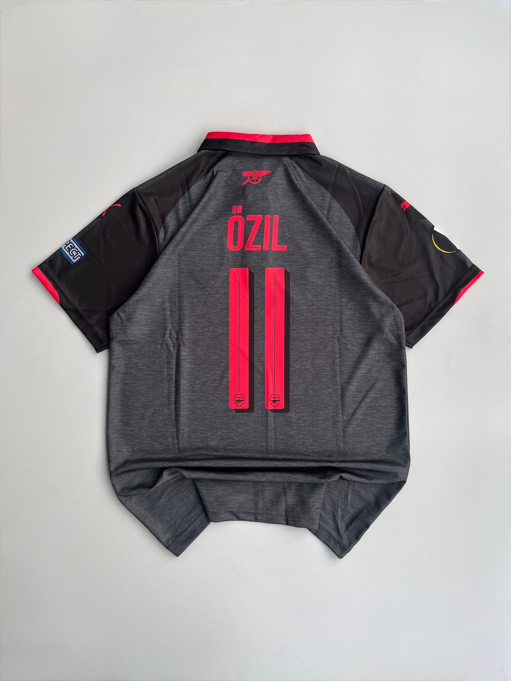OZIL 7 ARSENAL FC 2017/18 THIRD KIT EMBROIDERY POLO