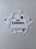 FABREGAS 4 ARSENAL 2009/10 RETRO THIRD KIT EMBROIDERY FIVE SLEEVE
