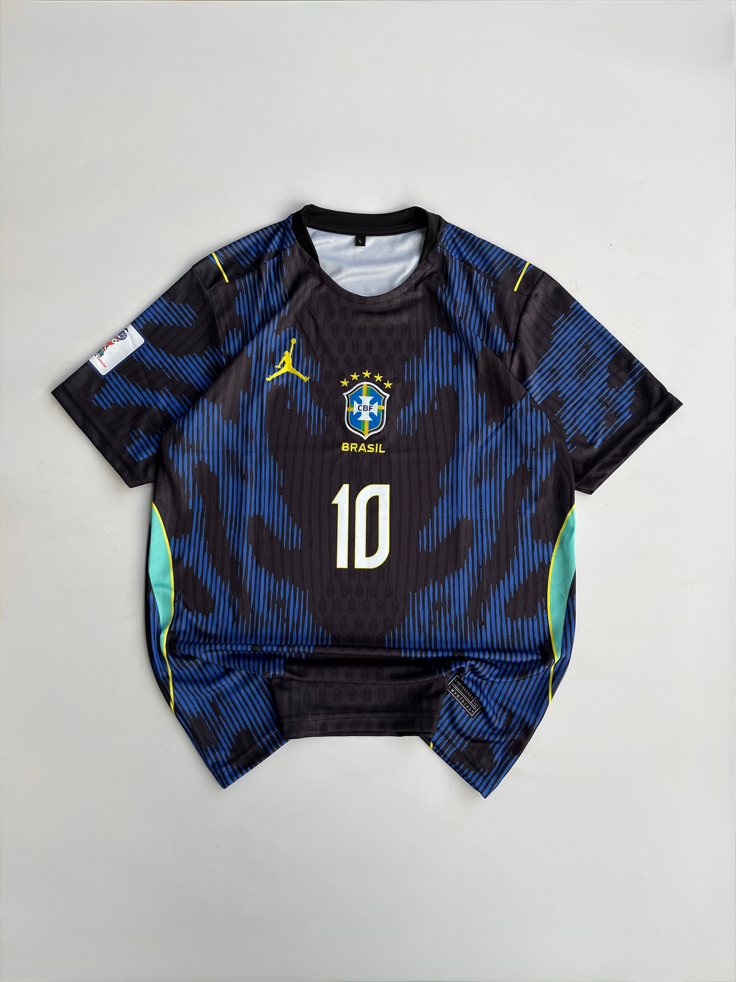 NEYMAR 10 BRAZIL 2026 AWAY KIT EMBROIDERY