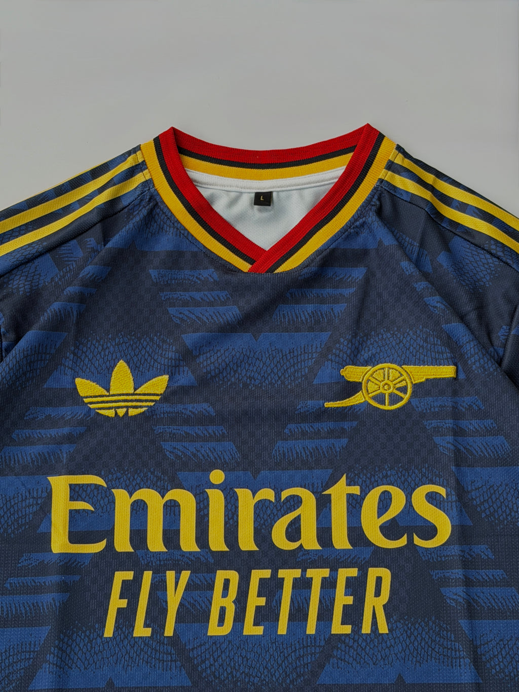 SAKA 7 ARSENAL 2026/27 AWAY KIT EMBROIDERY