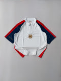 NO NAME BARCELONA RETRO STYLE POLO FIVE SLEEVE EMBROIDERY