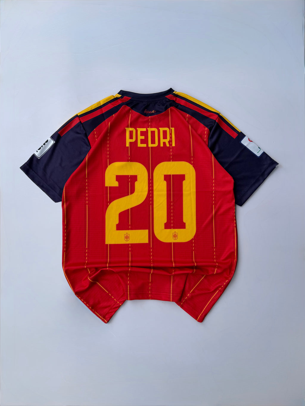 PEDRI 20 SPAIN WORLD CUP HOME KIT 2026
EMBROIDERY