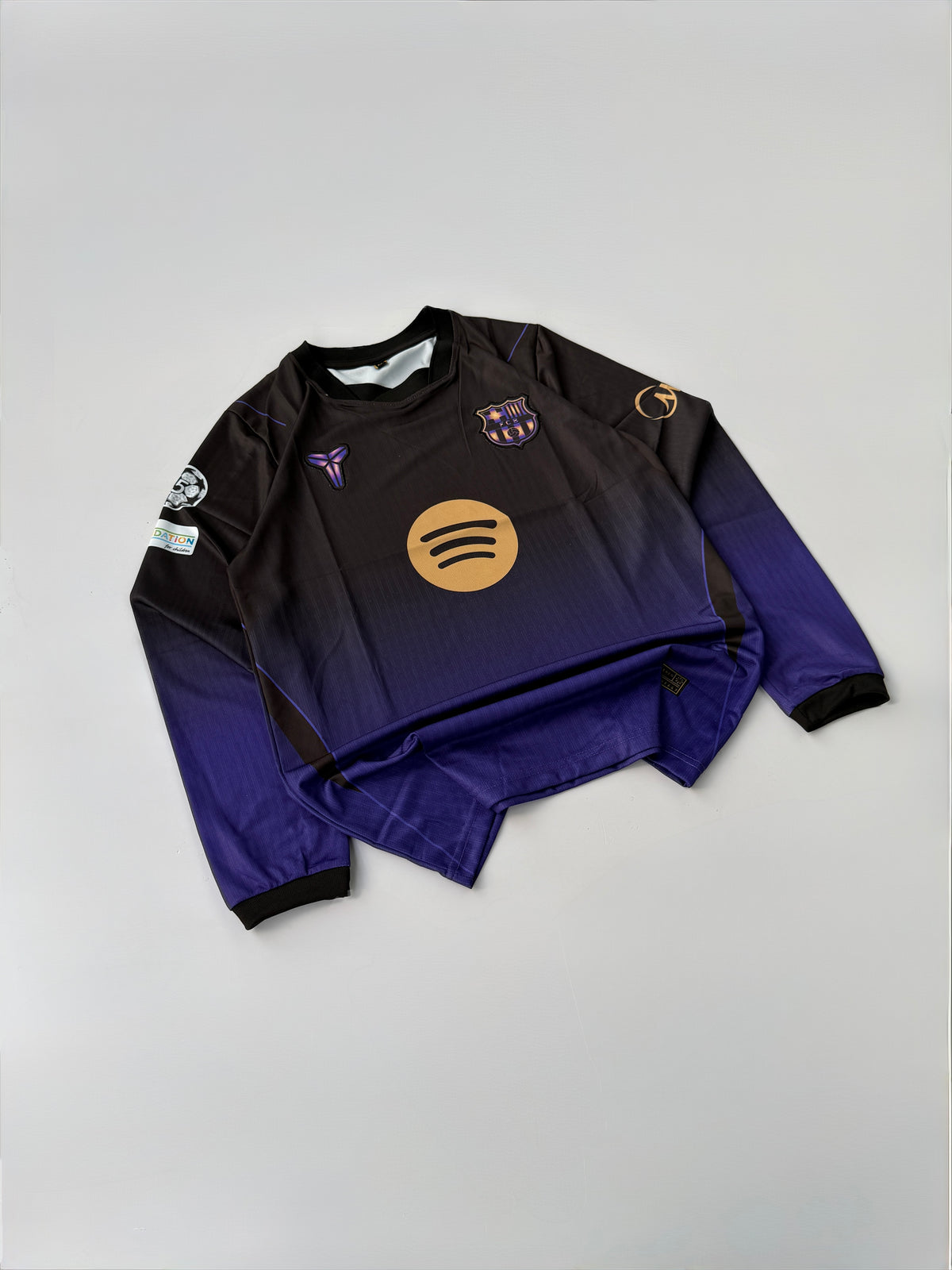 NO NAME BARCELONA 2026/27 AWAY KIT FULL SLEEVE EMBROIDERY