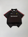 BECKHAM 7 MANCHESTER UNITED 1998/99 RETRO AWAY KIT EMBROIDERY POLO