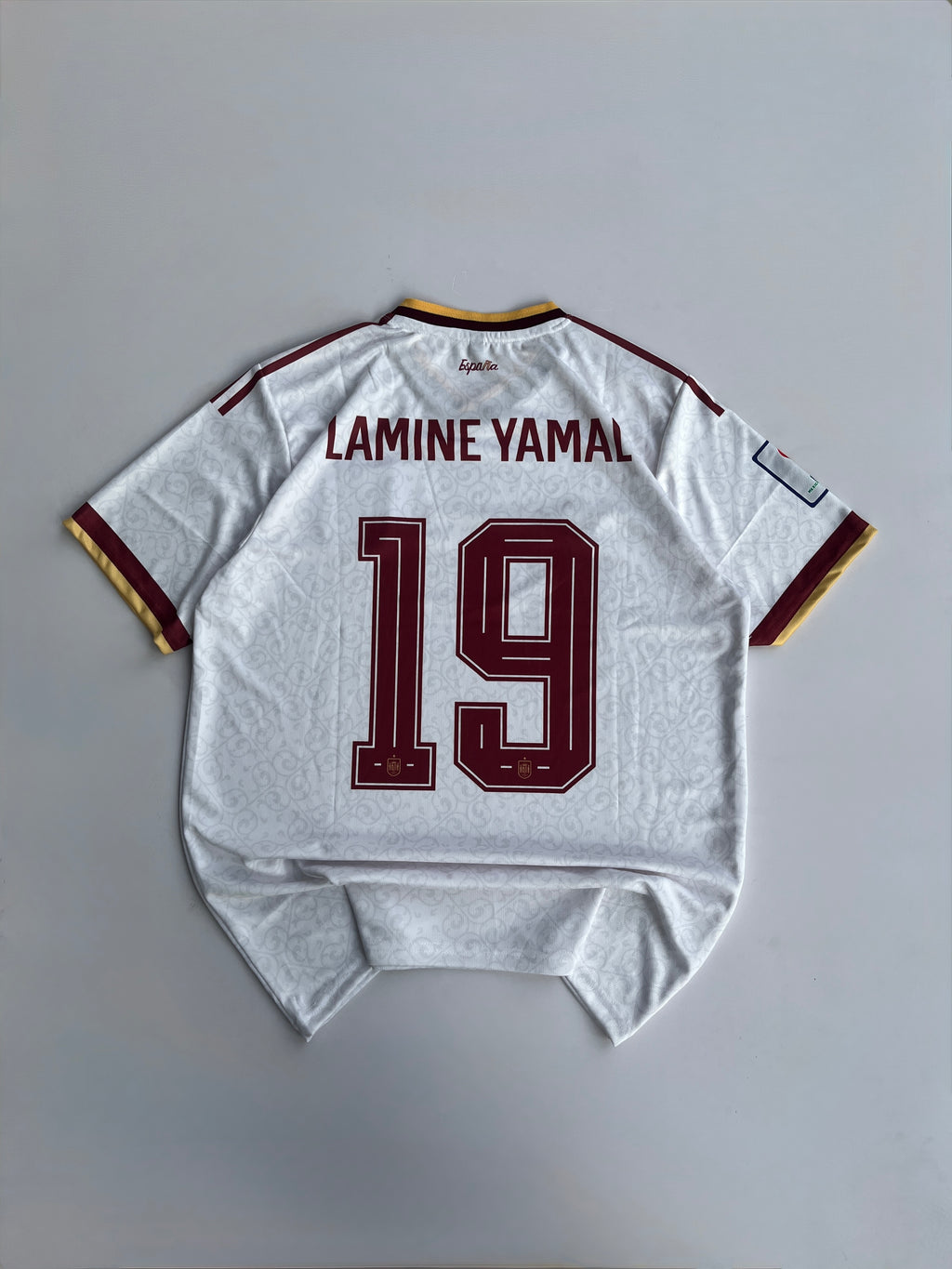 LAMINE YAMAL 19 SPAIN WORLD CUP AWAY KIT 2026
EMBROIDERY