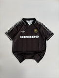 DAVID BECKHAM 7 UMBRO FOOTBALL JERSEY VINTAGE 90s-STYLE EMBROIDERY POLO