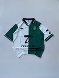 C.RONALDO 28 SPORTING 1998/99 RETRO THIRD KIT FIVE SLEEVE EMBROIDERY