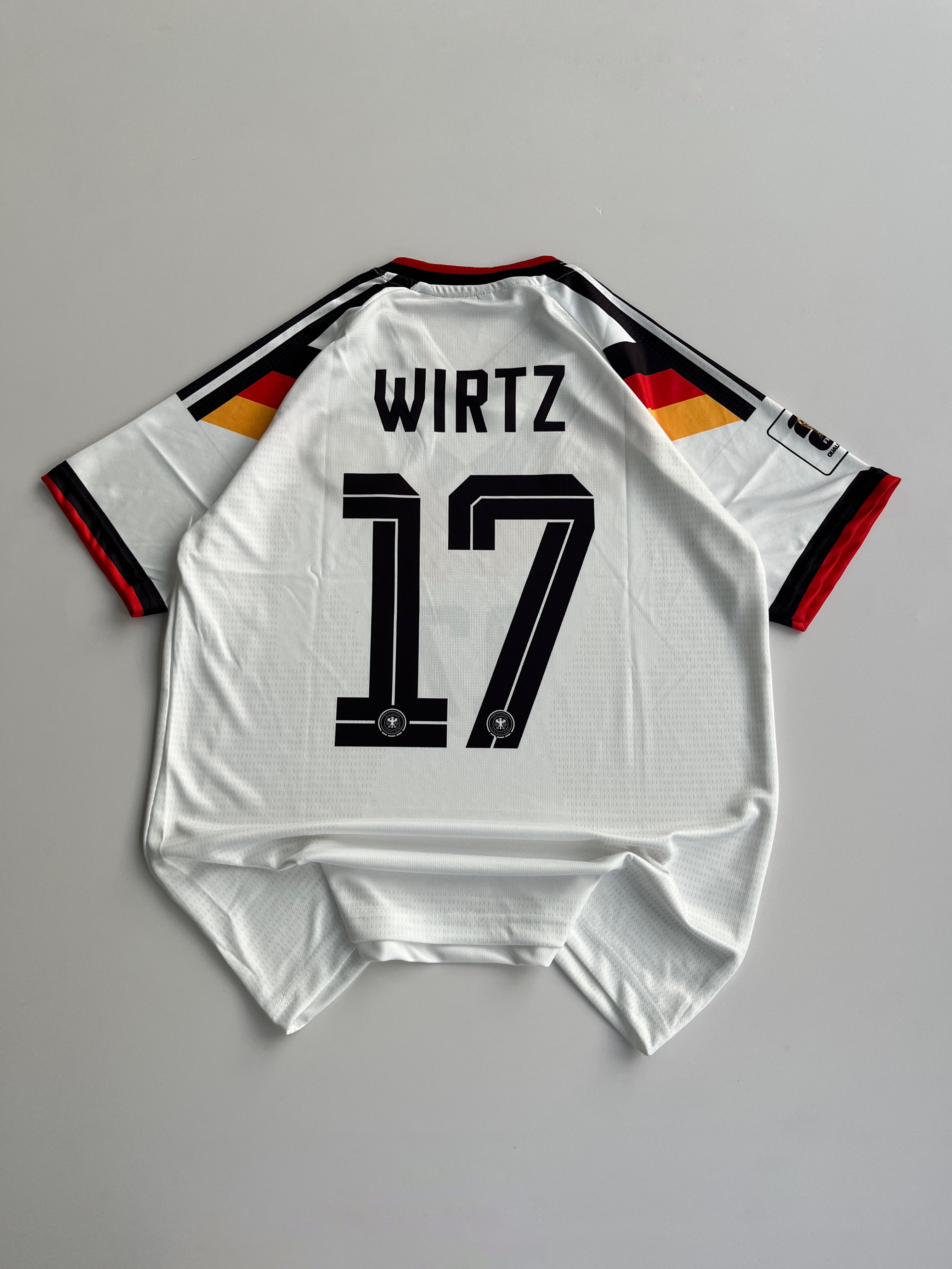 WIRTZ 17 GERMANY 2025/26  HOME KIT EMBROIDERY