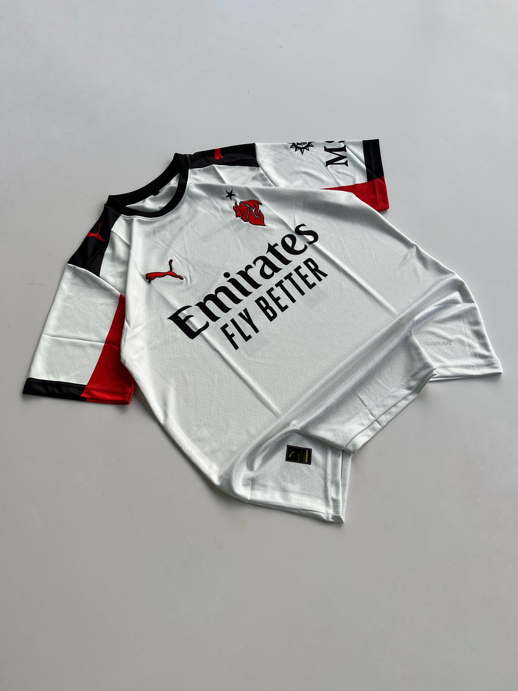 LUKA MODRIC 14 AC MILAN 25-26 THIRD KIT EMBROIDERY