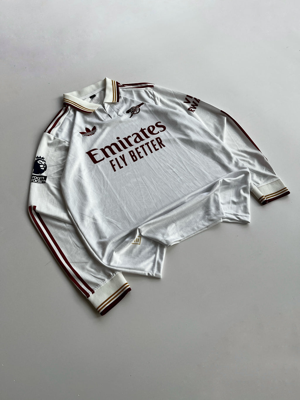 NO NAME ARSENAL 2025/26 HOME KIT EMBROIDERY FULL SLEEVE