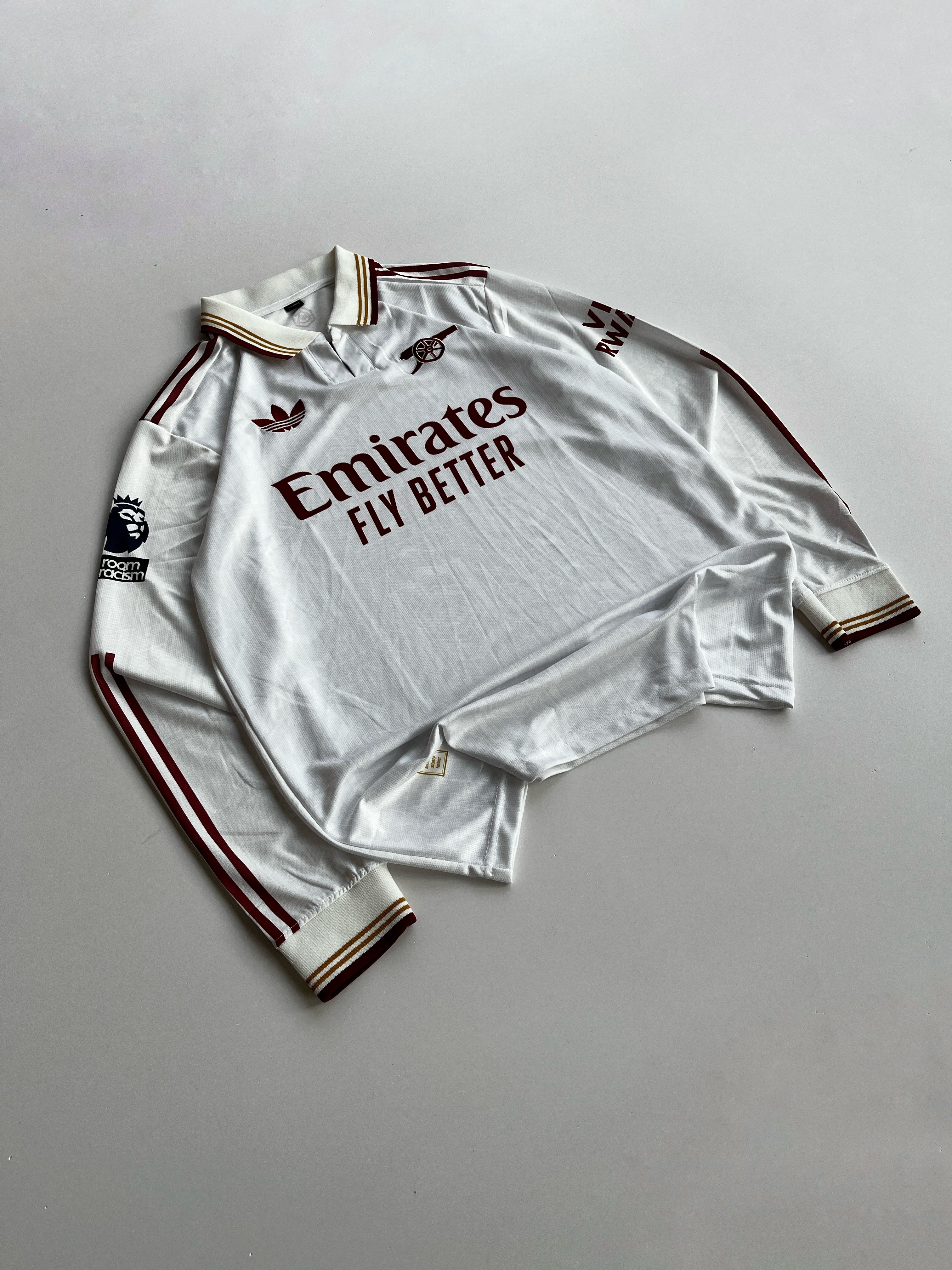 NO NAME ARSENAL 2025/26 HOME KIT EMBROIDERY FULL SLEEVE