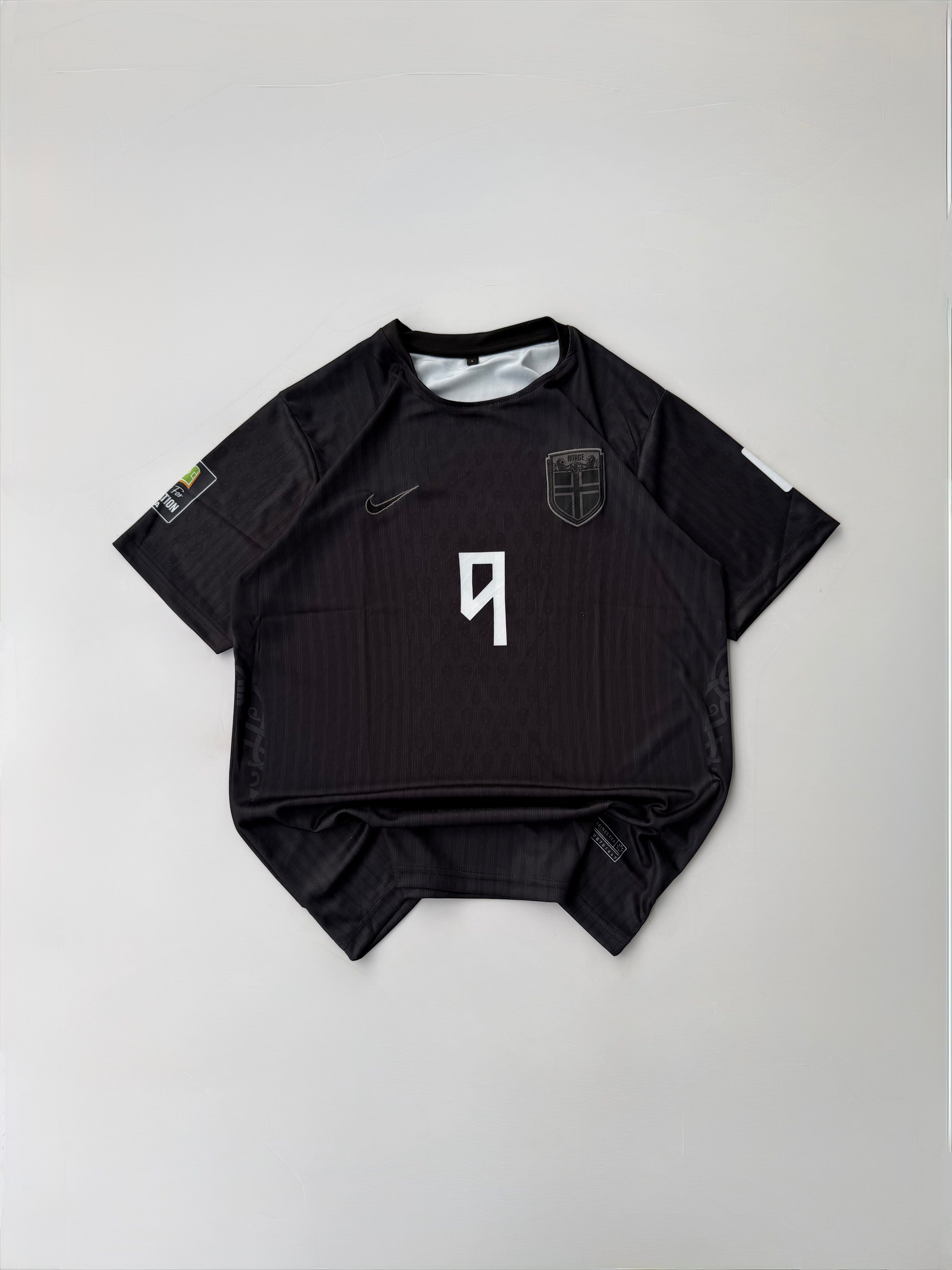 BRAUT HAALAND NORWAY 2026 WORLDCUP AWAY KIT EMBROIDERY