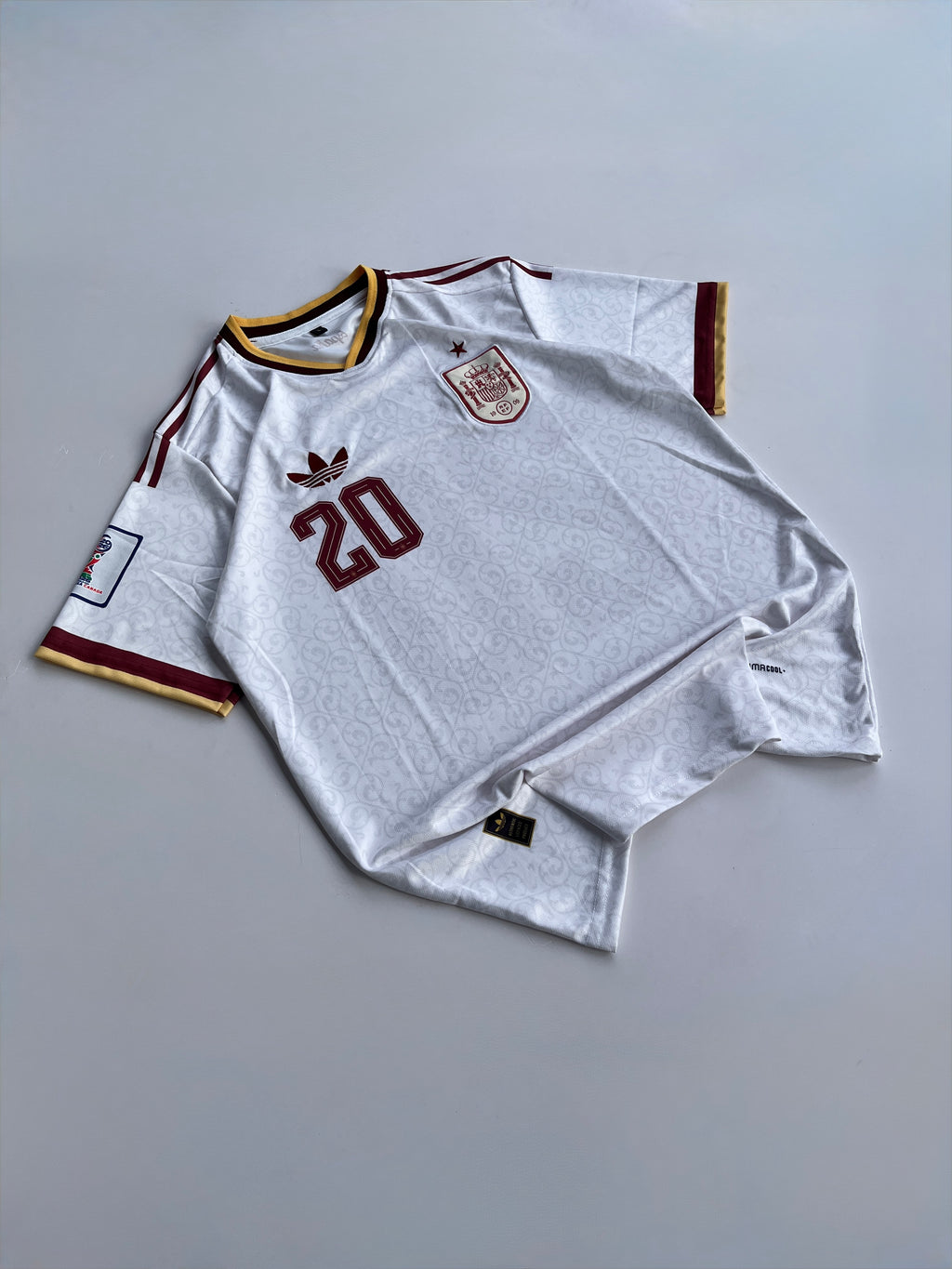 PEDRI 20 SPAIN WORLD CUP HOME KIT 2026
EMBROIDERY