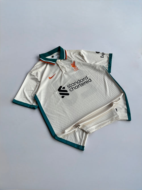 DIOGO JOTA LIVERPOOL 2021/22 AWAY KIT EMBROIDERY POLO