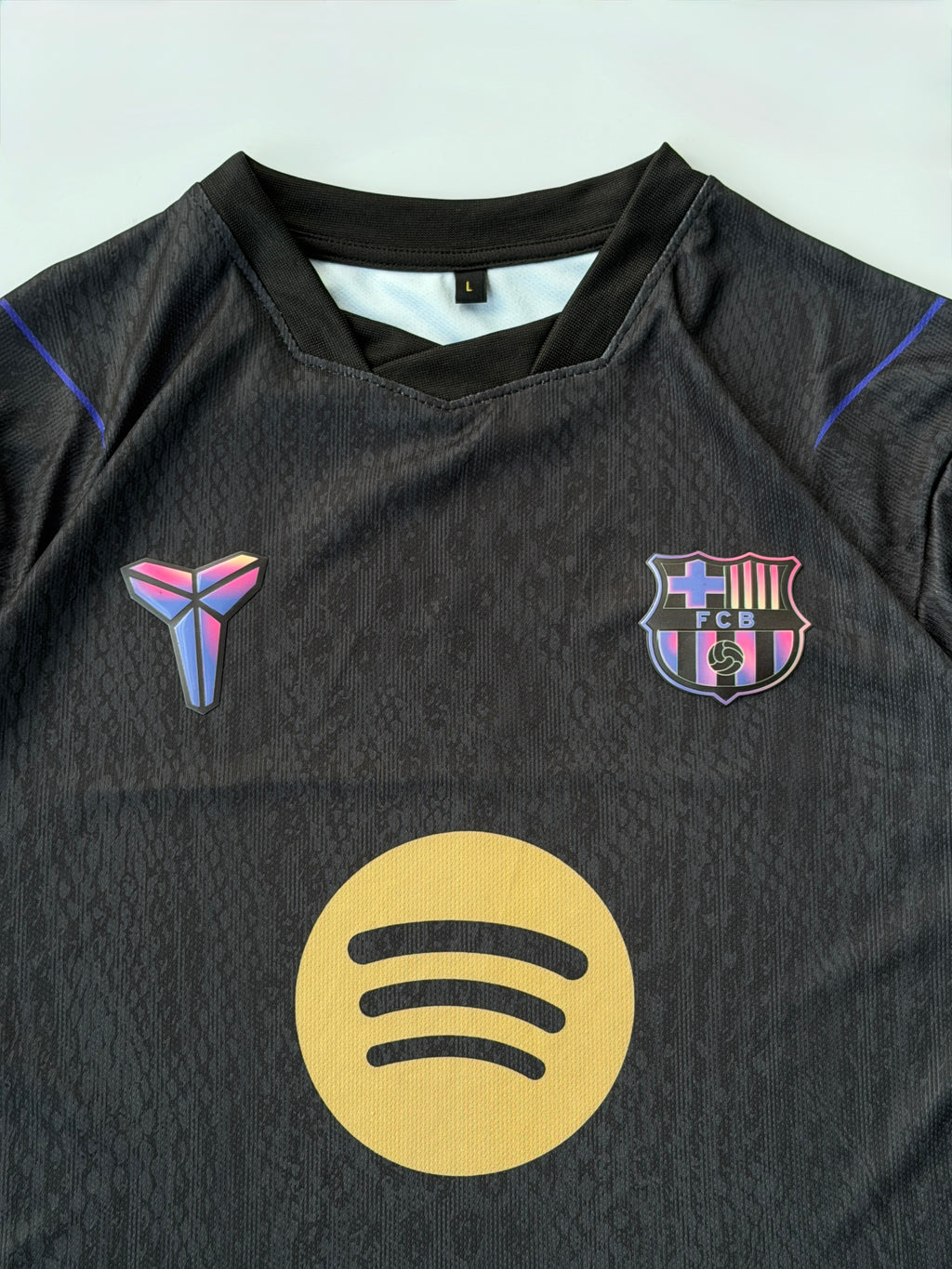 RAPHINHA 11 BARCELONA 2026/27 AWAY KIT 3D SILICONE HEAT PRESS LOGO